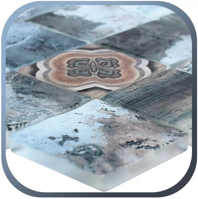 Glass Mosaic 4-7mm Glass Mosaic 4-7mm