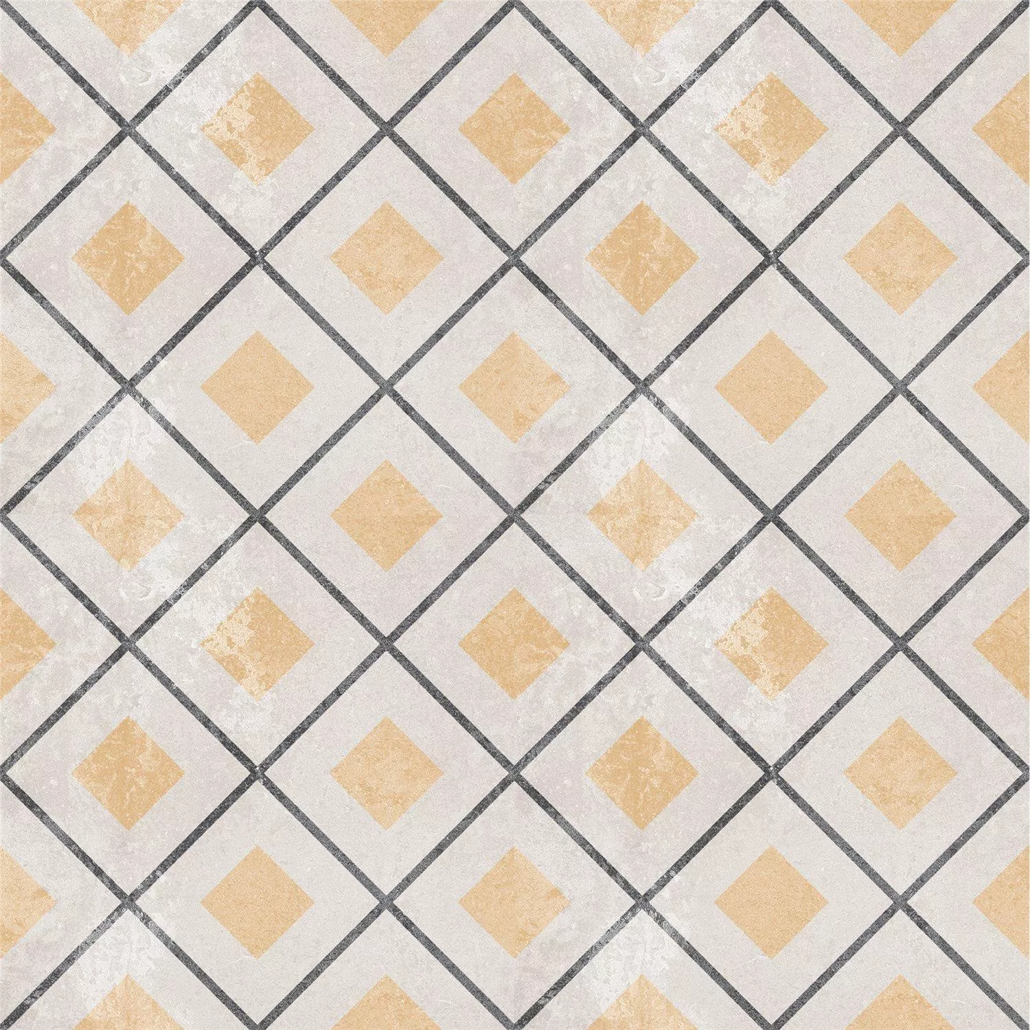 Cement Tiles Retro Optic Gris Floor Tiles Cubero 18,6x18,6cm