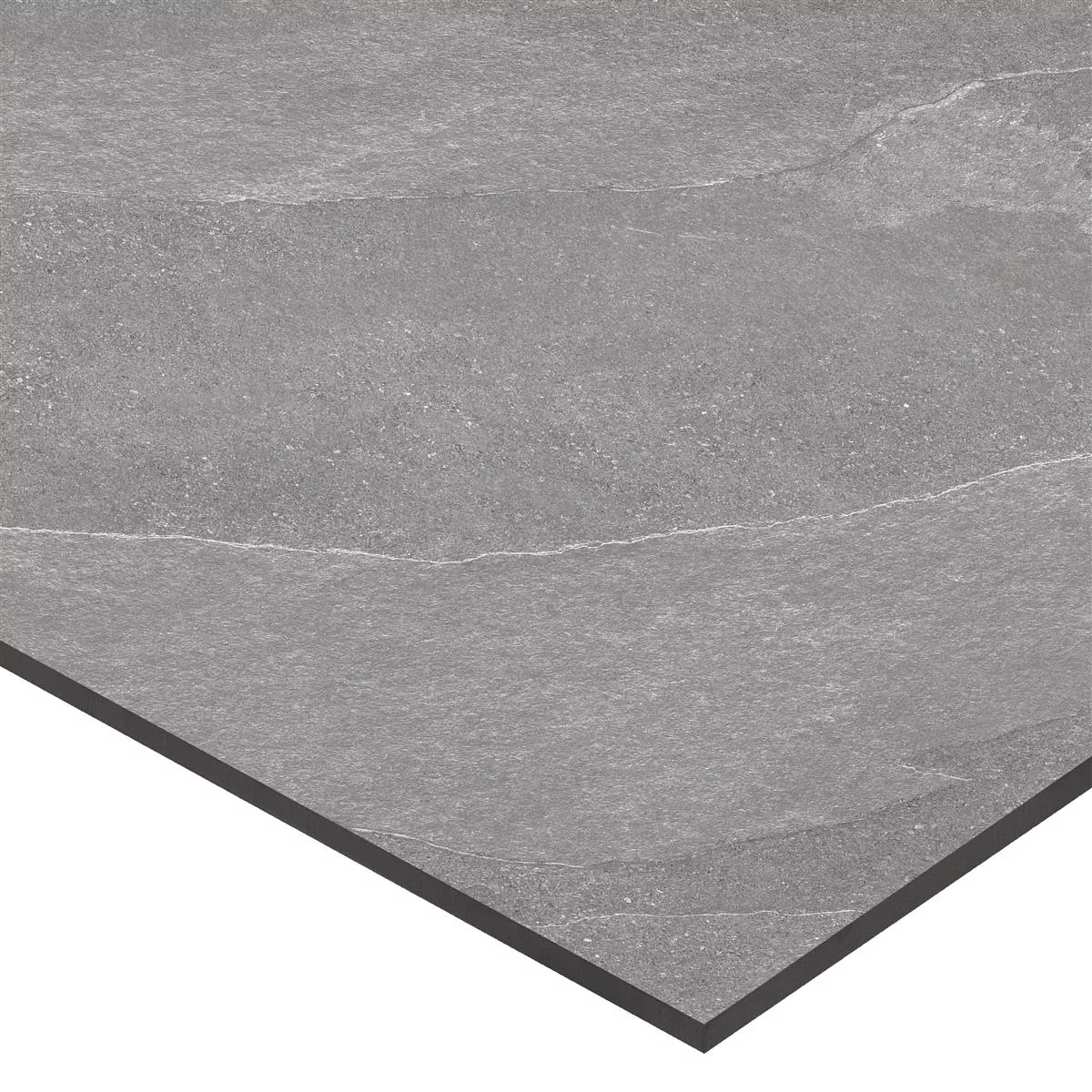 Floor Tiles Memphis Stone Optic R10/B Anthracite 60x60cm