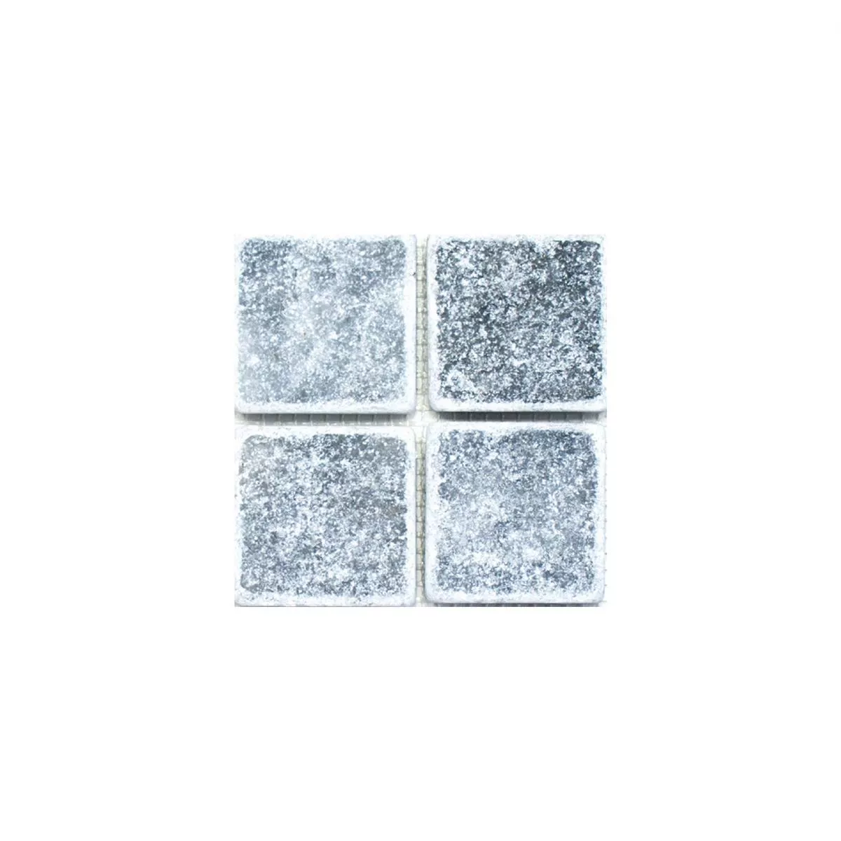 Sample Marble Mosaic Tiles Bardiglio Black Grey 48