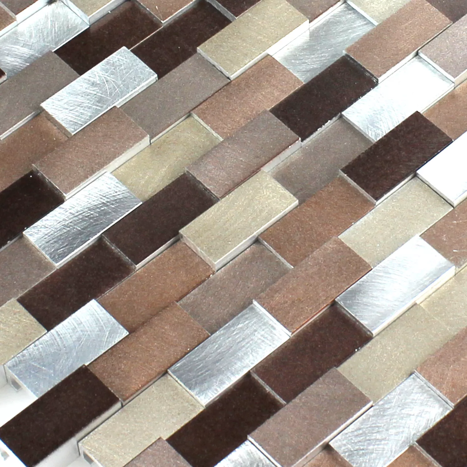 Mosaic Tiles Glass Convex Kashmir 10x20x4mm