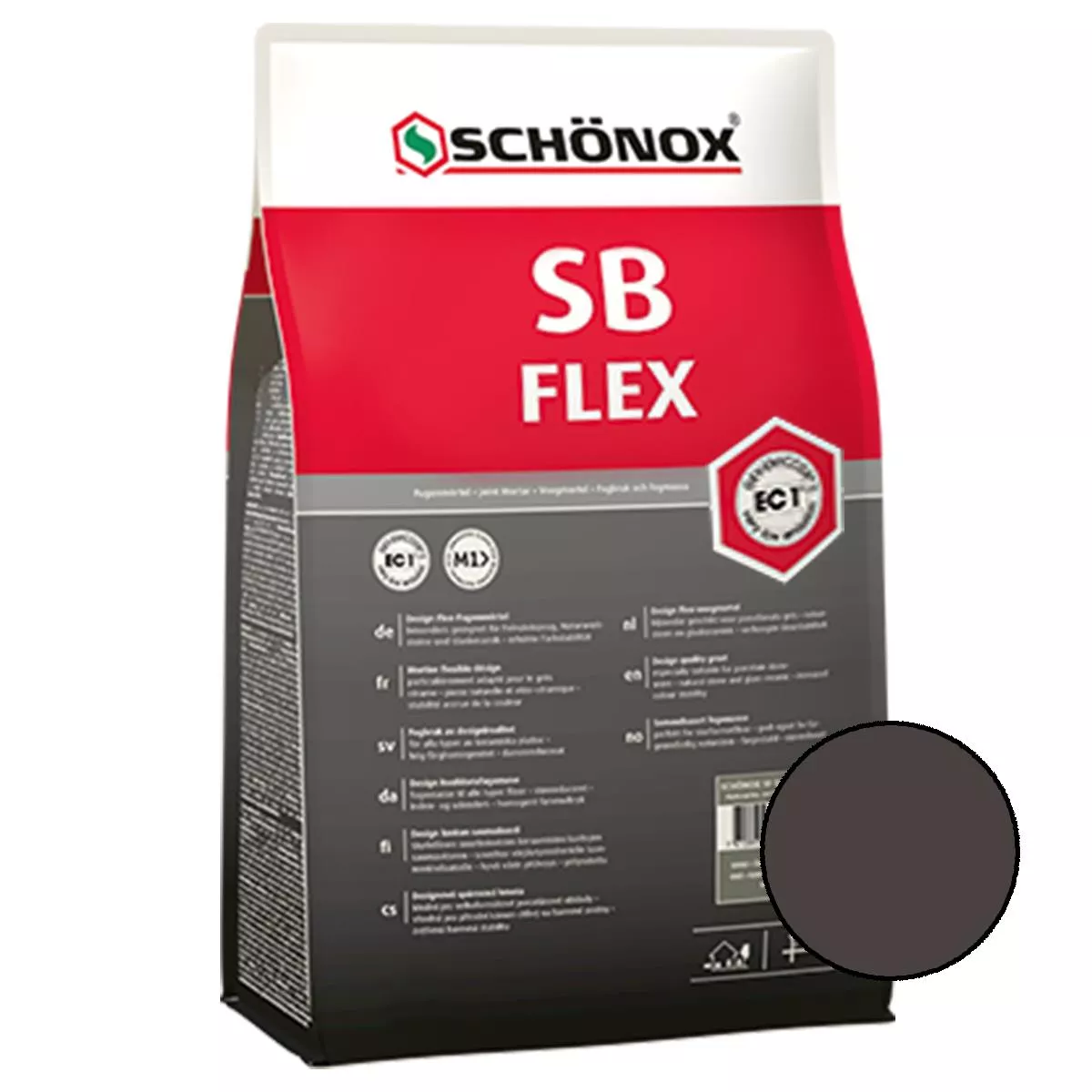 Joint mortar Schönox SB Flex Anthracite 15 Kg