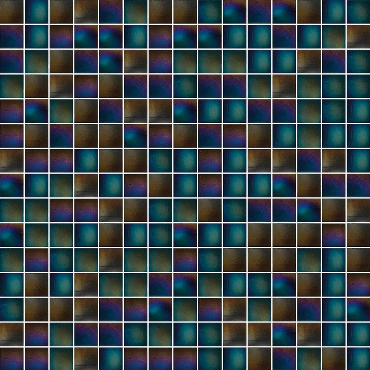 Glass Mosaic Tiles Trend-Vi 798 Shining 20x20 mm