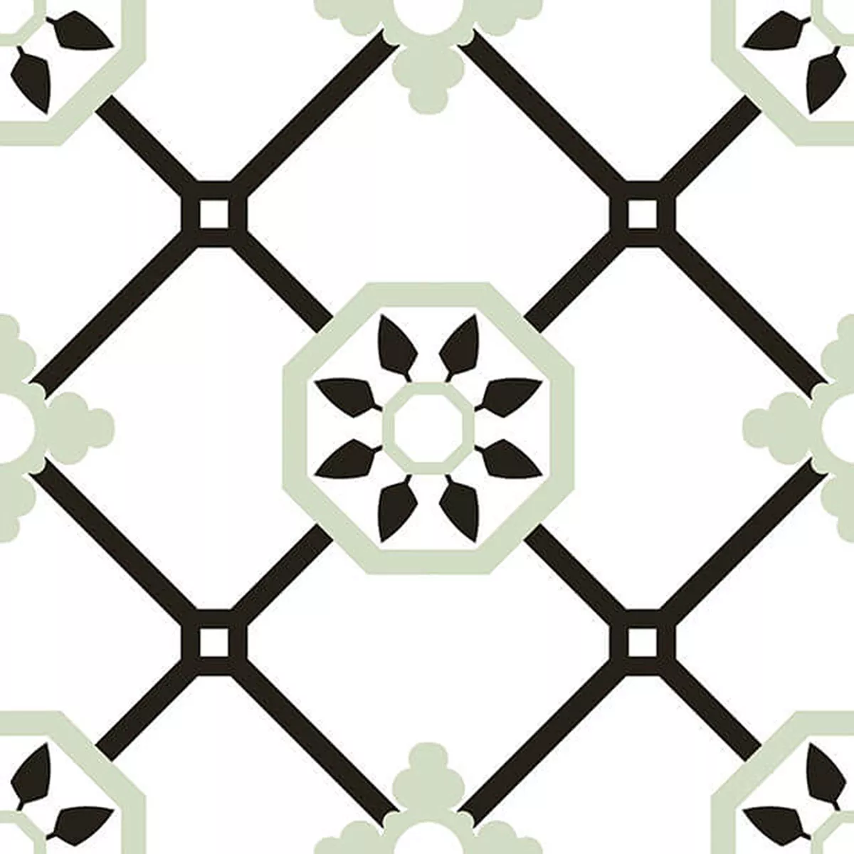 Porcelain Stoneware Tiles Zamora Green 22,5x22,5cm Porcelain Stoneware Tiles Zamora Green 22,5x22,5cm