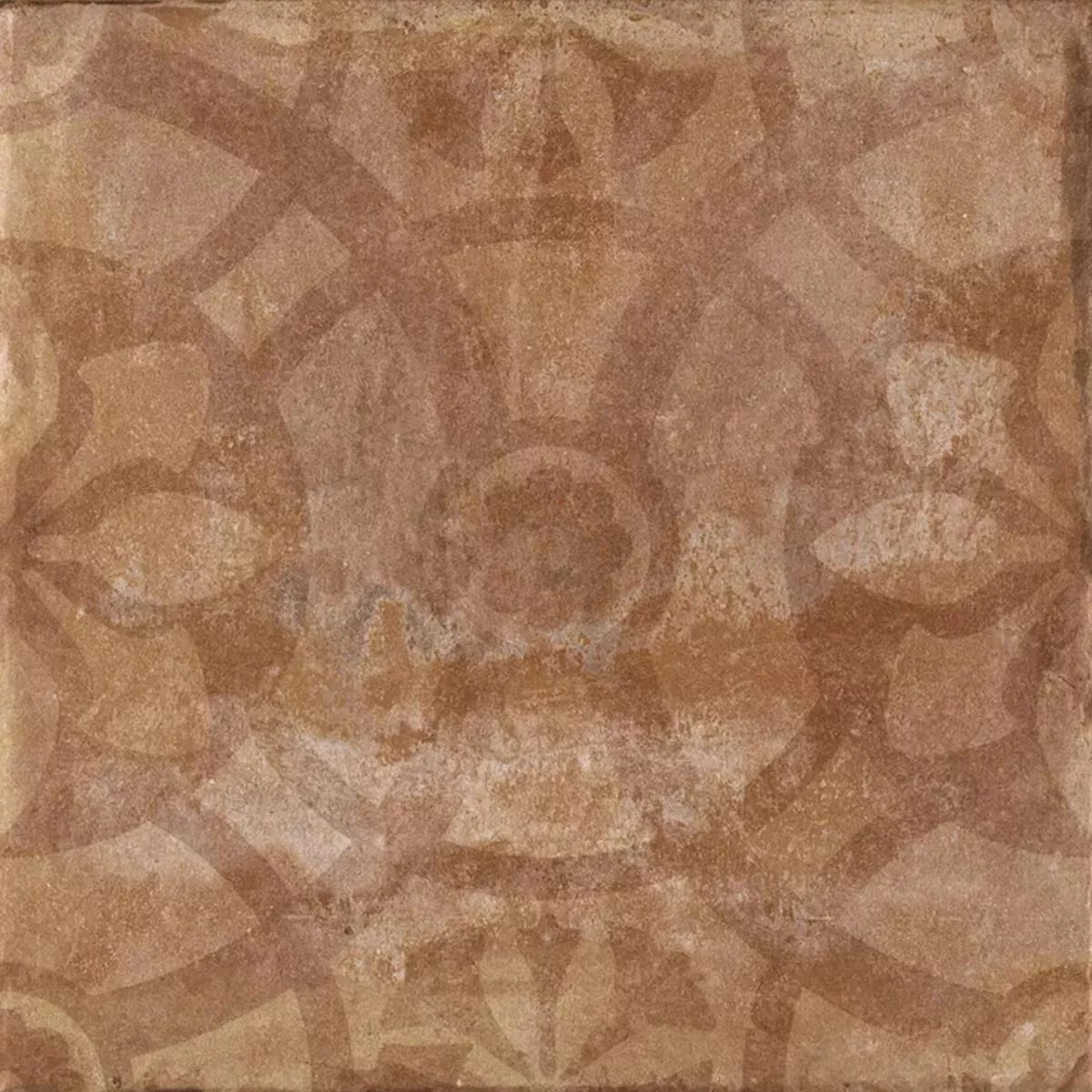 Queens Terracotta Dark Brown Decor 25x25 cm