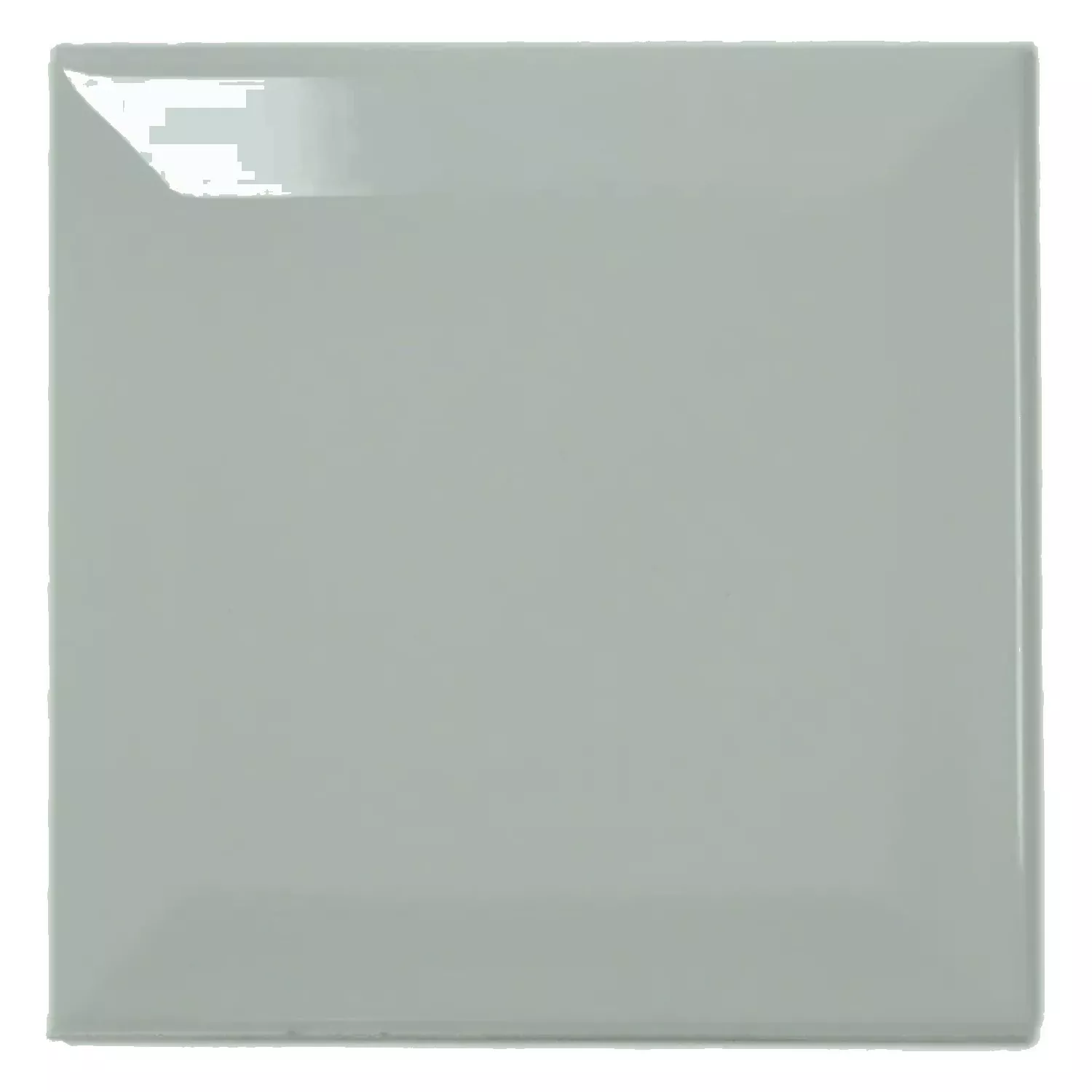 Metro tile Green Glossy 10x10 cm Facet Catarina Alga