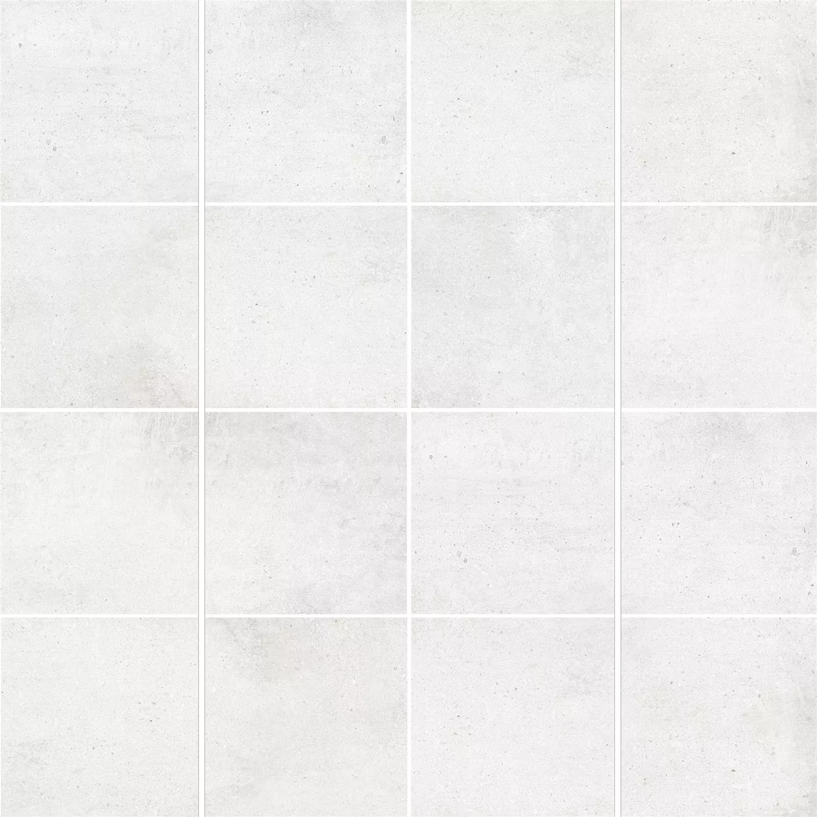Sample Floor Tiles Freeland Stone Optic R10/B Blanc 60x60cm