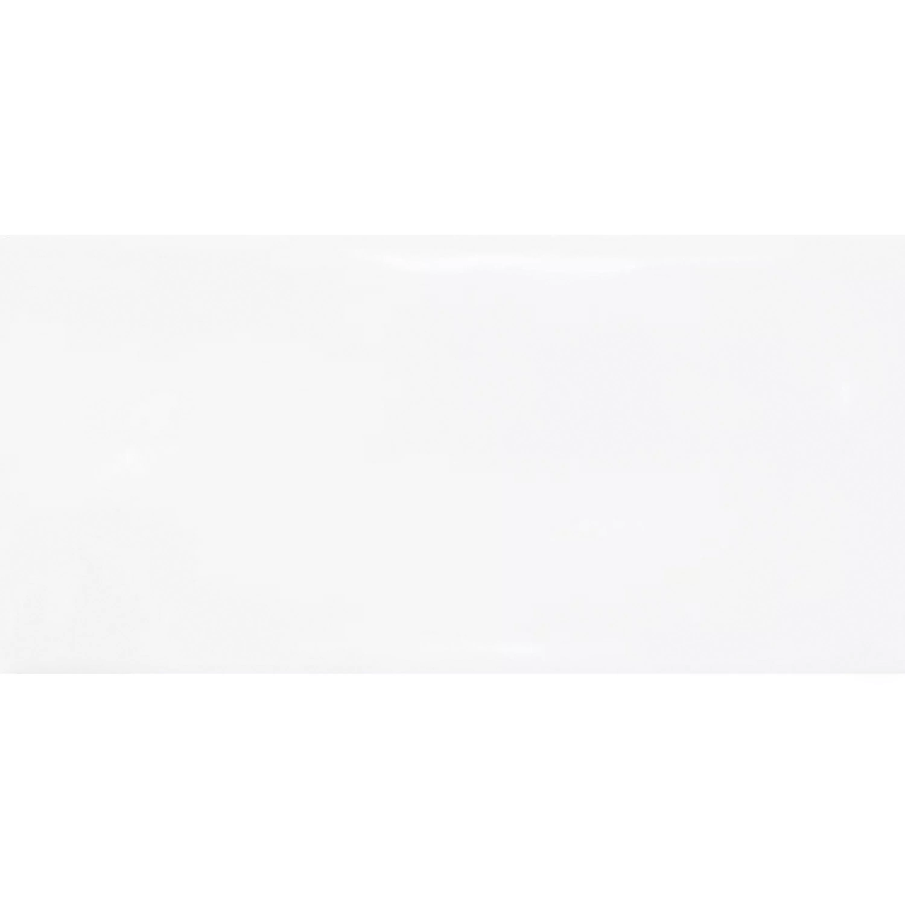Sample Wandfliesen Mogadischu 7,5x15cm Weiß Glänzend