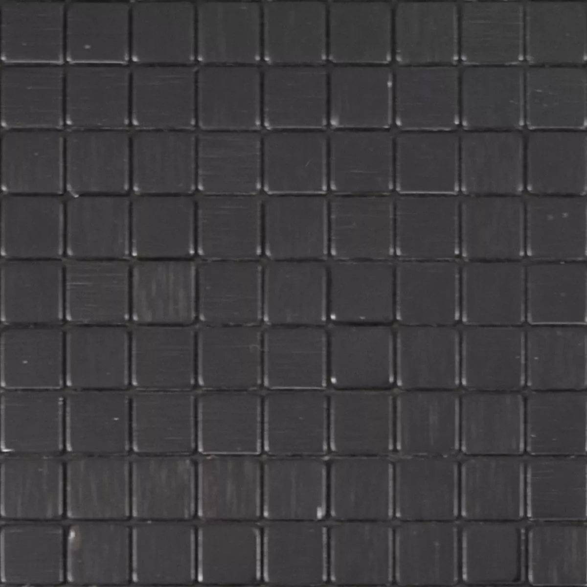 Sample Metal Mosaic Tiles Wygon Self Adhesive Black 