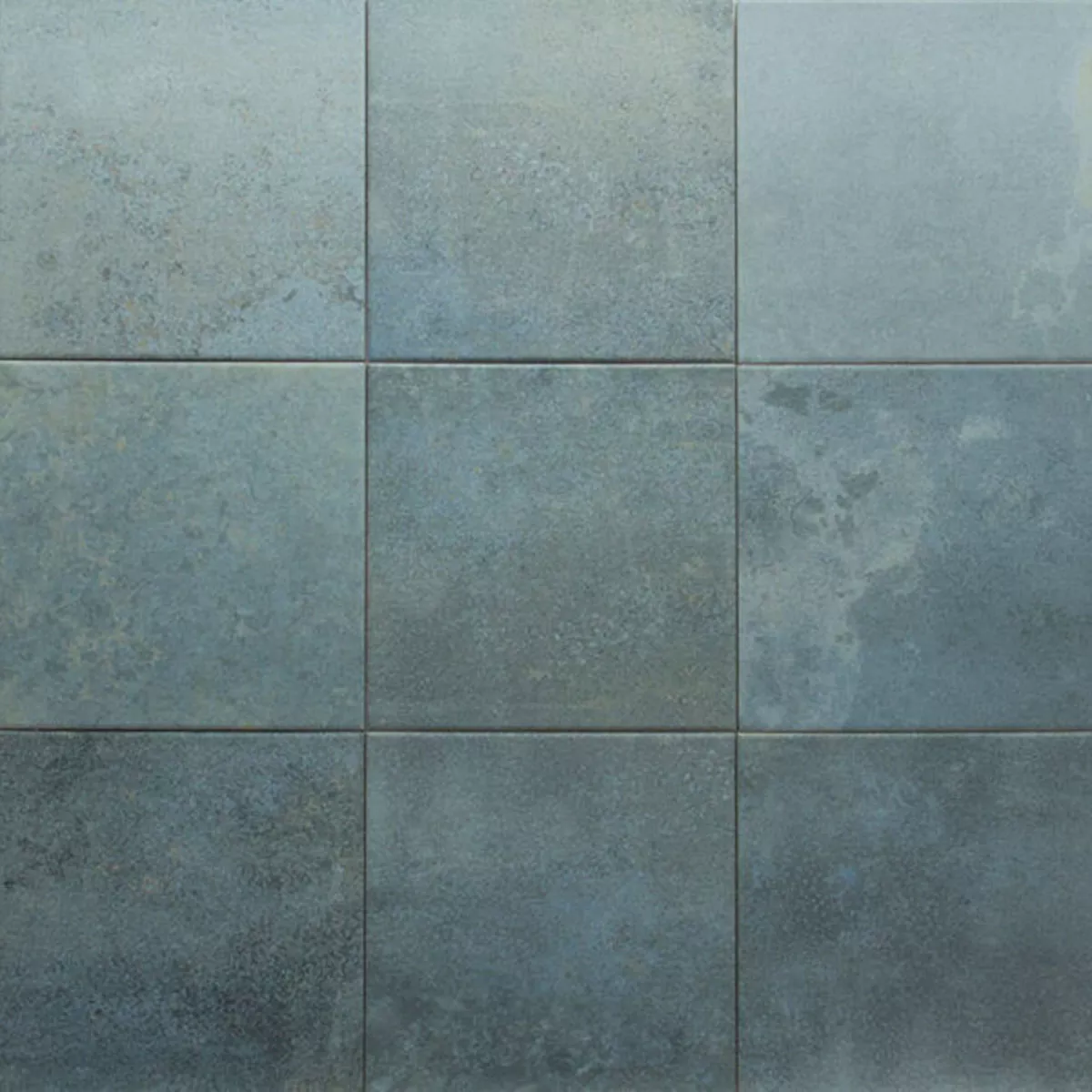 Porcelain Stoneware Swimming Pool Tiles Palencia Cyan Square 22,5