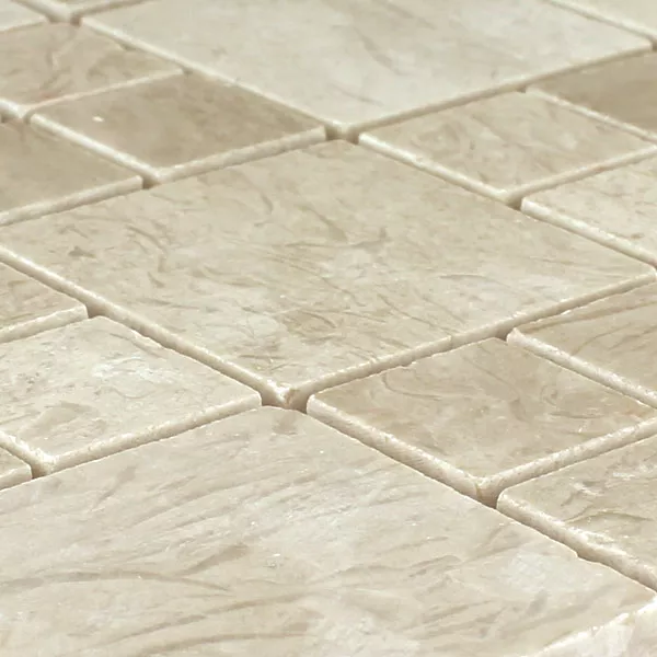 Mosaic Tiles Marble Elegance Beige Polished