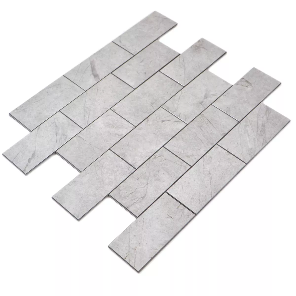 Sample Vinyl Mosaic Tiles Fountan Stone Optic Self Adhesive