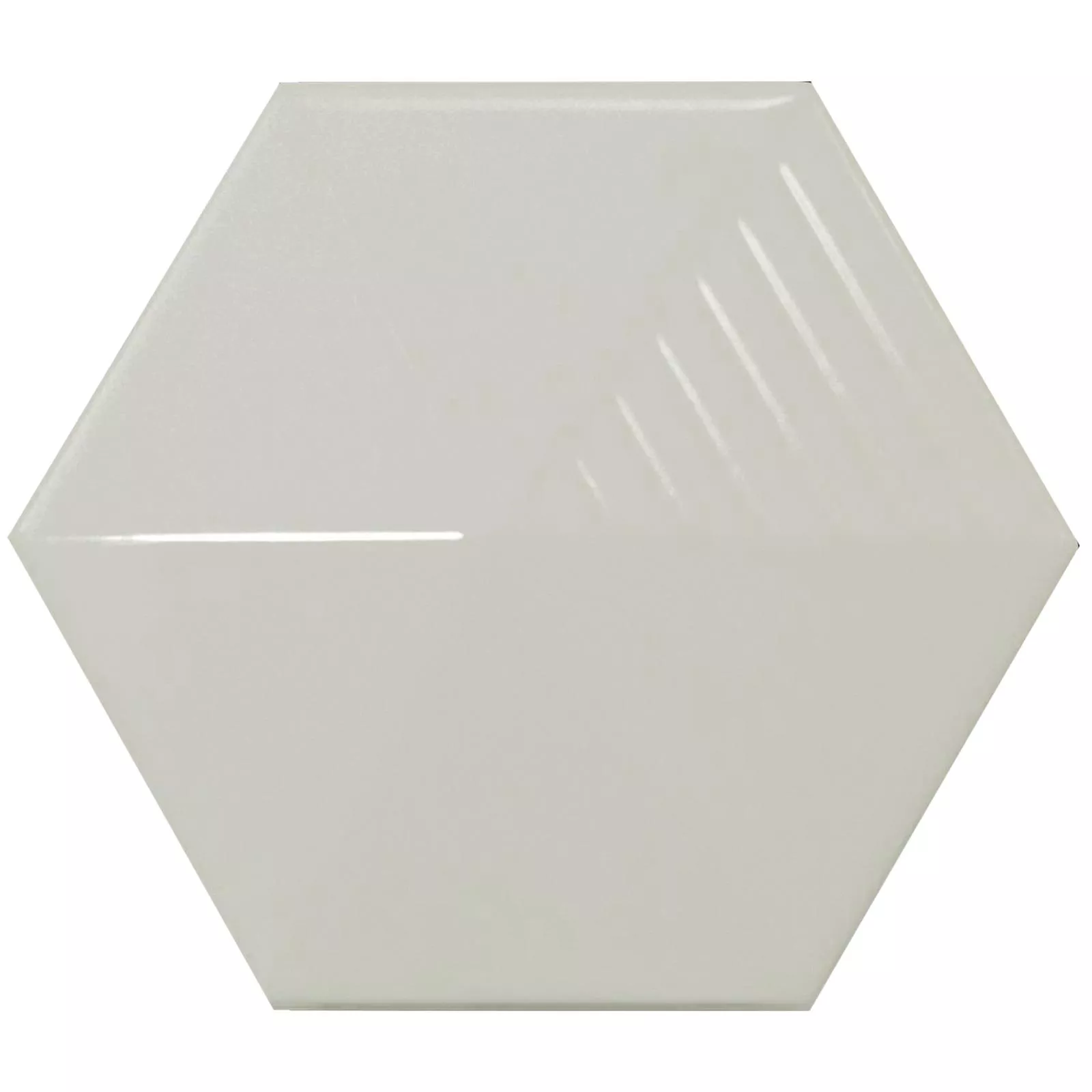 Sample Wall Tiles Rockford 3D Hexagon 12,4x10,7cm Mint