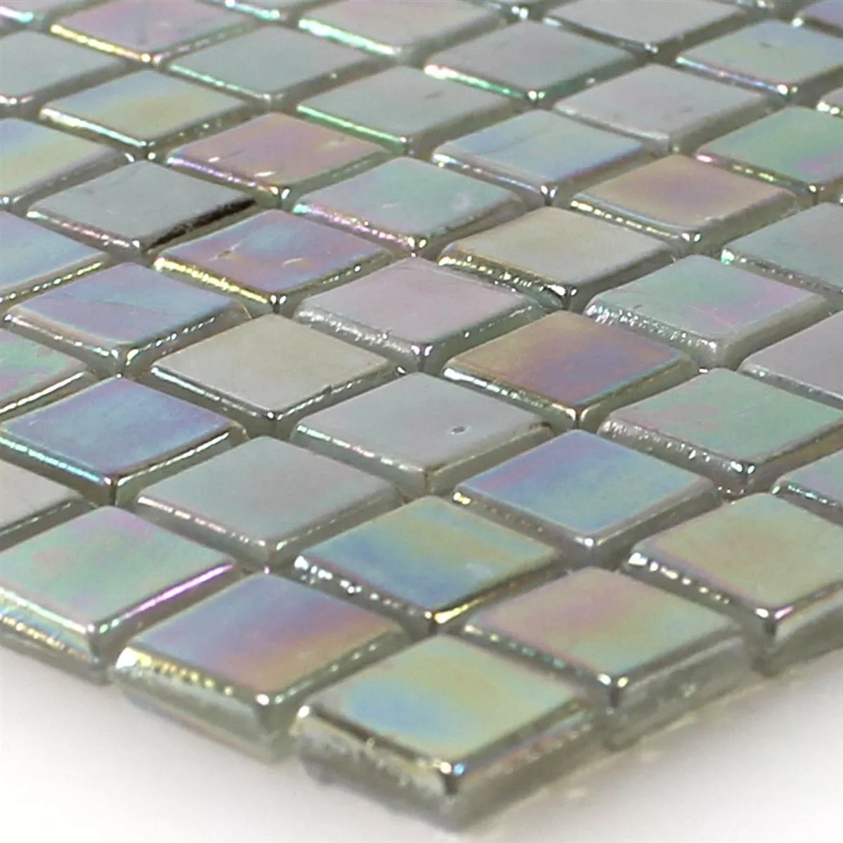 Sample Mosaic Tiles Glass Nacre Effect amas
