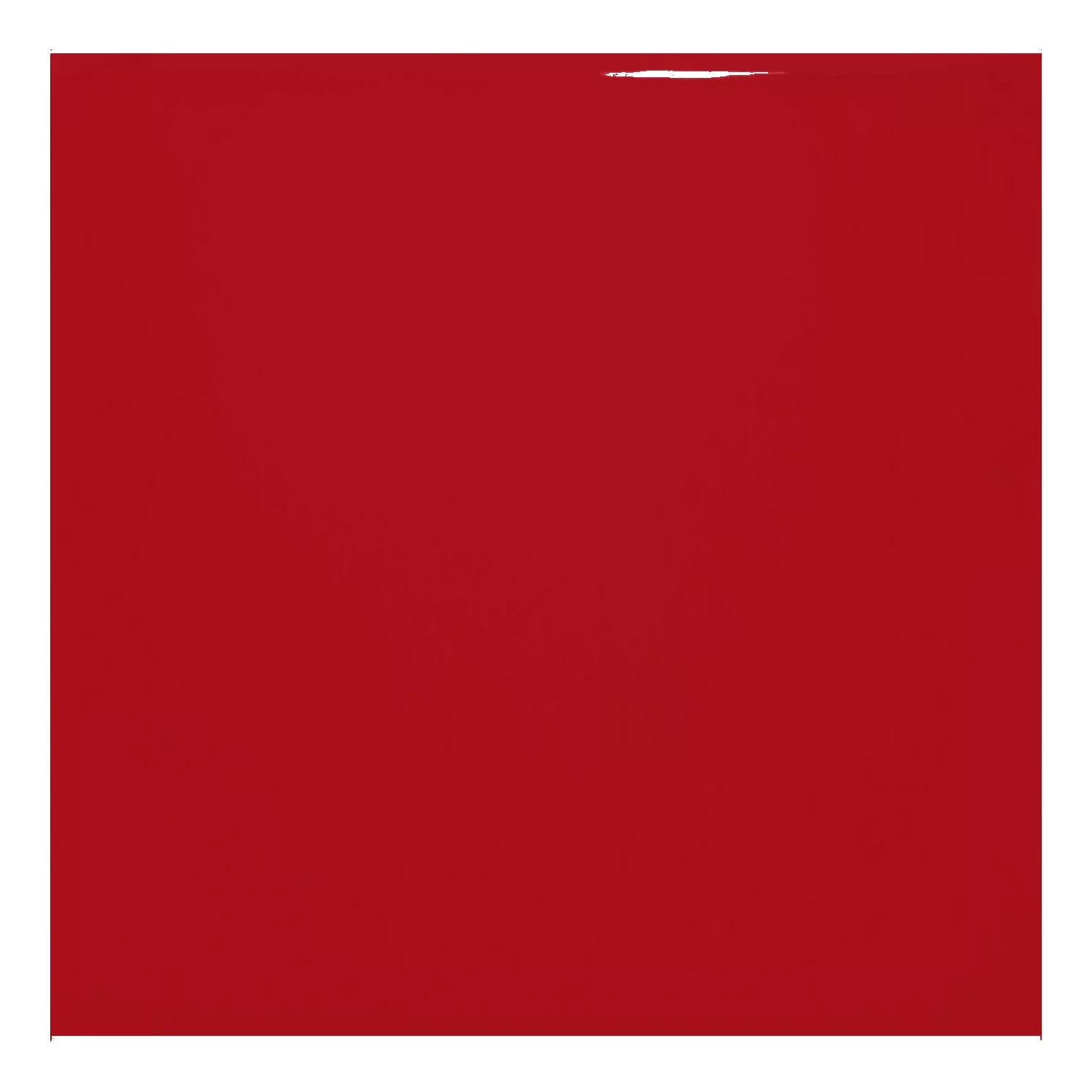 Metro tile Red Glossy 20x20 cm Without Facet Ashville Fuego