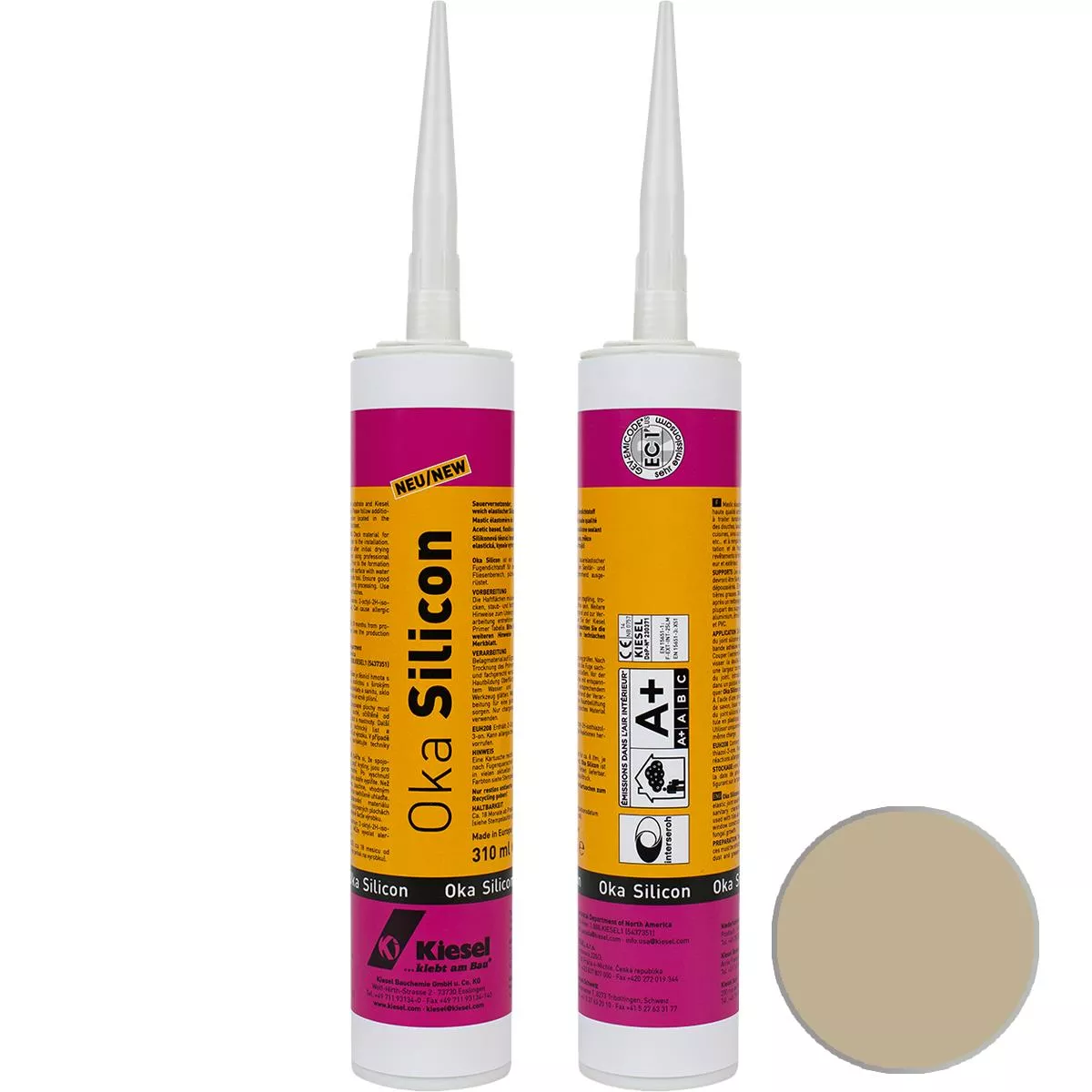 OKA SILICON silicone sealant camel 310 ml