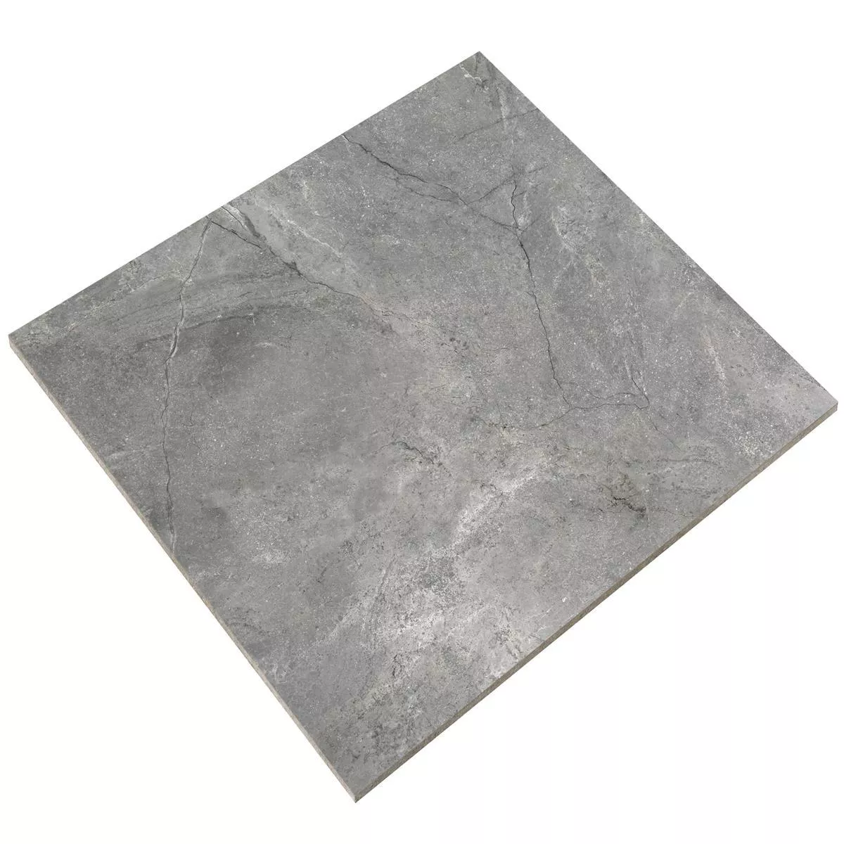 Sample Floor Tiles Pangea Marble Optic Mat Grey 60x60cm