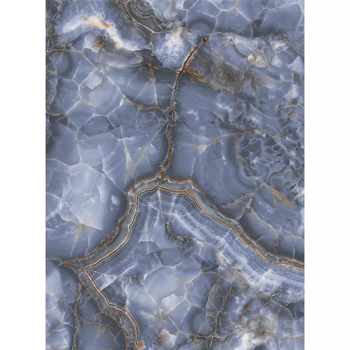 Sample Floor Tiles Waterloo Blue Polished 60x120cm