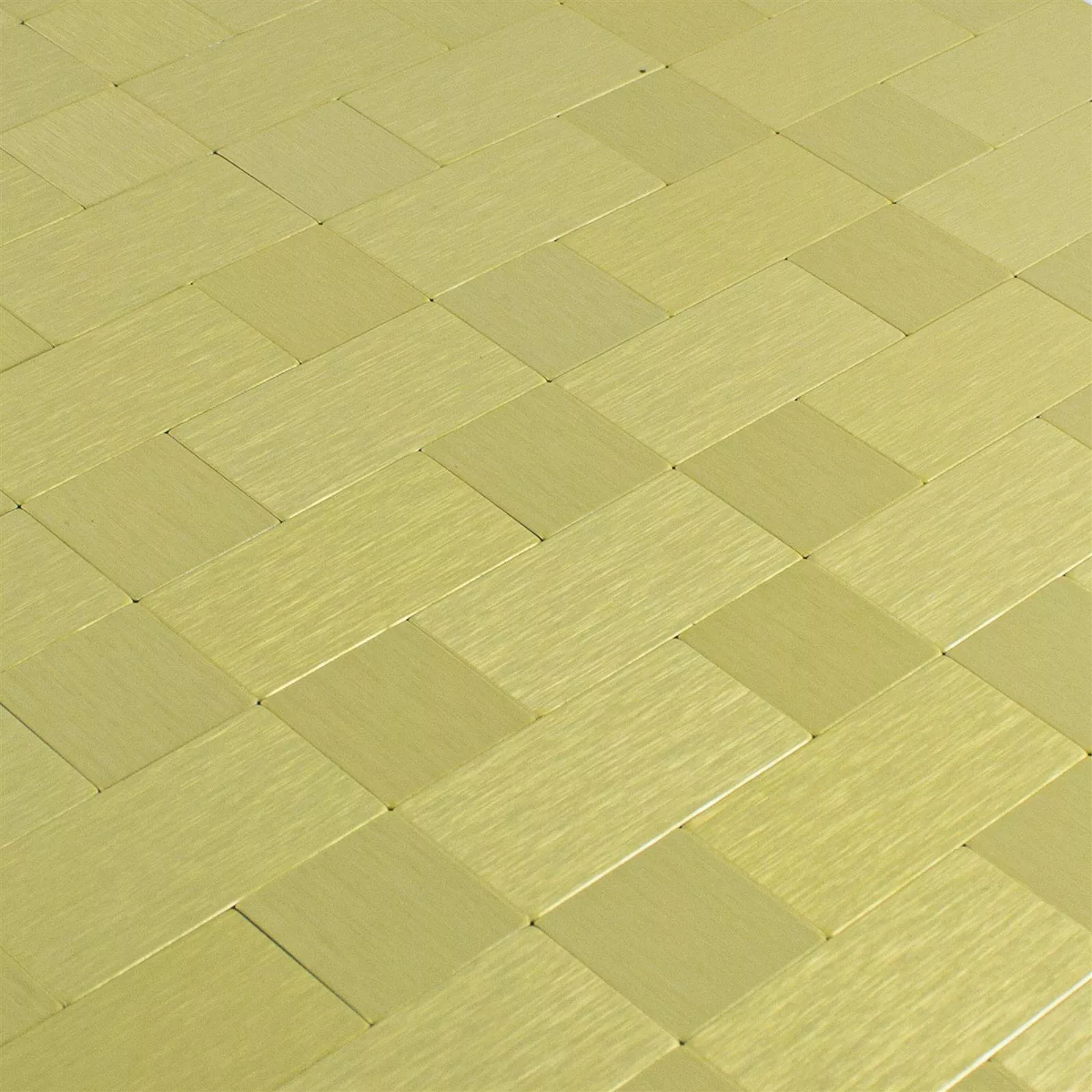 Sample from Mosaic Tiles Metal Self Adhesive Vryburg Gold Combi