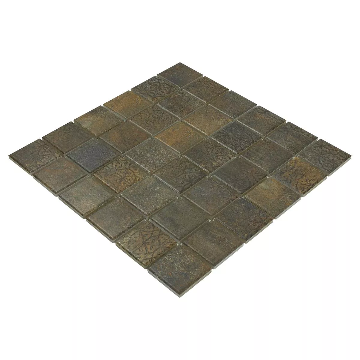 Ceramic Mosaic Tiles Sorrento Brown