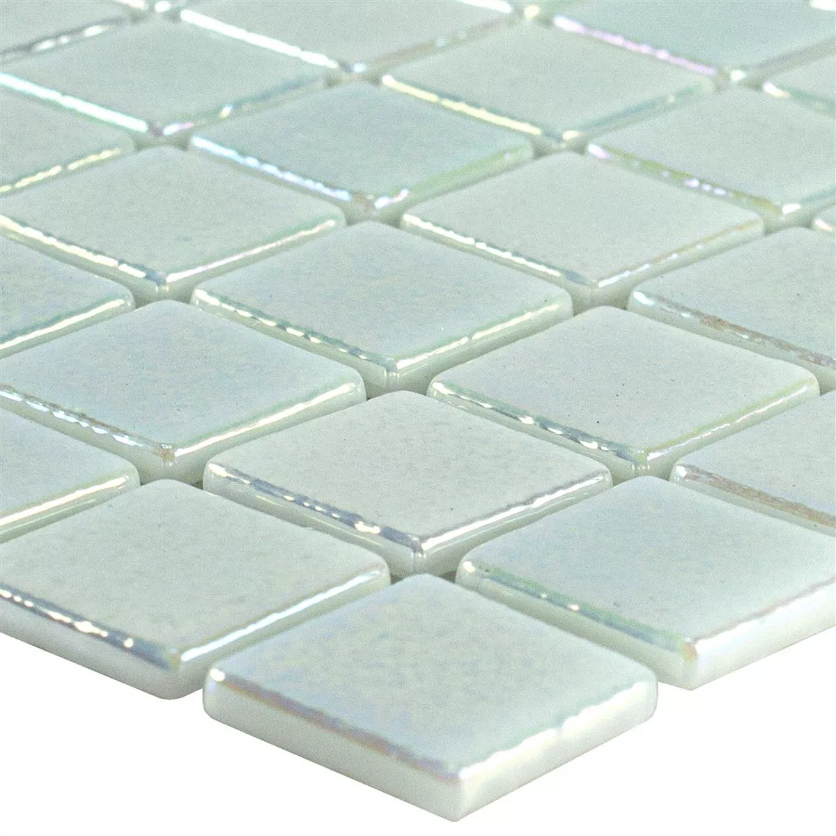 Glass Swimming Pool Mosaic McNeal Blanc 25 Glass Swimming Pool Mosaic McNeal Blanc 25