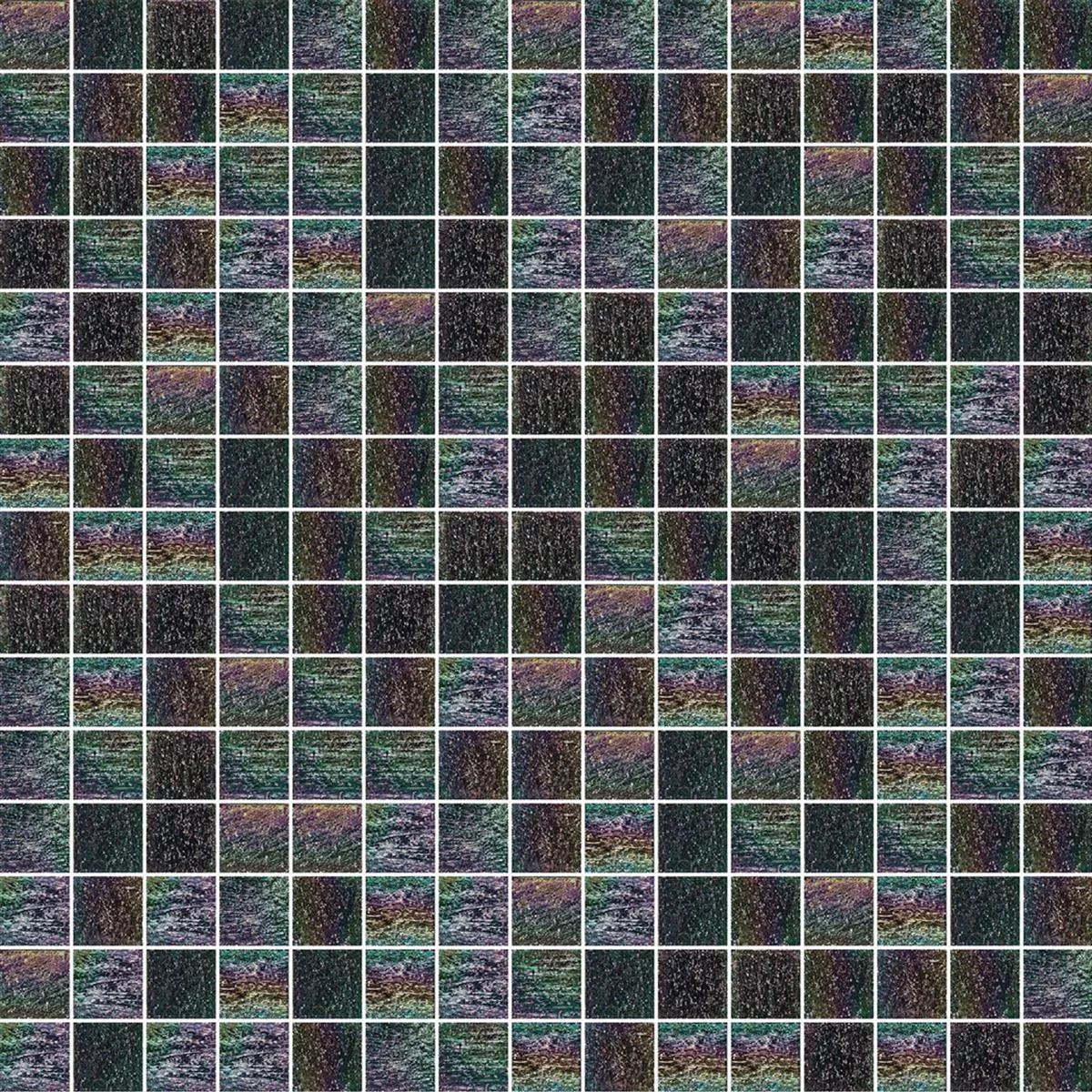 Glass Mosaic Tiles Trend-Vi 755 Shining 10x10 mm