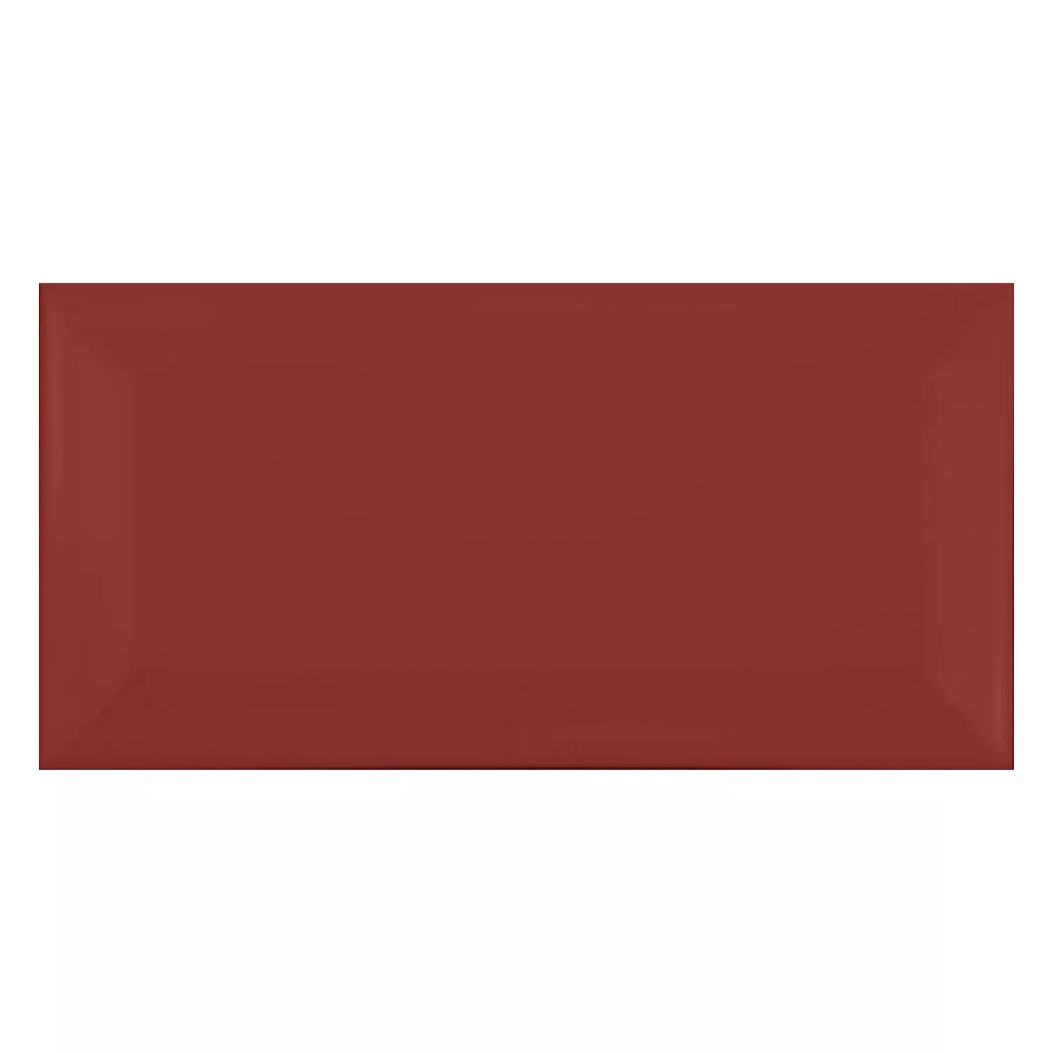 Metro tile Red Mat 7,5x15 cm Facet Pitcox Burdeos