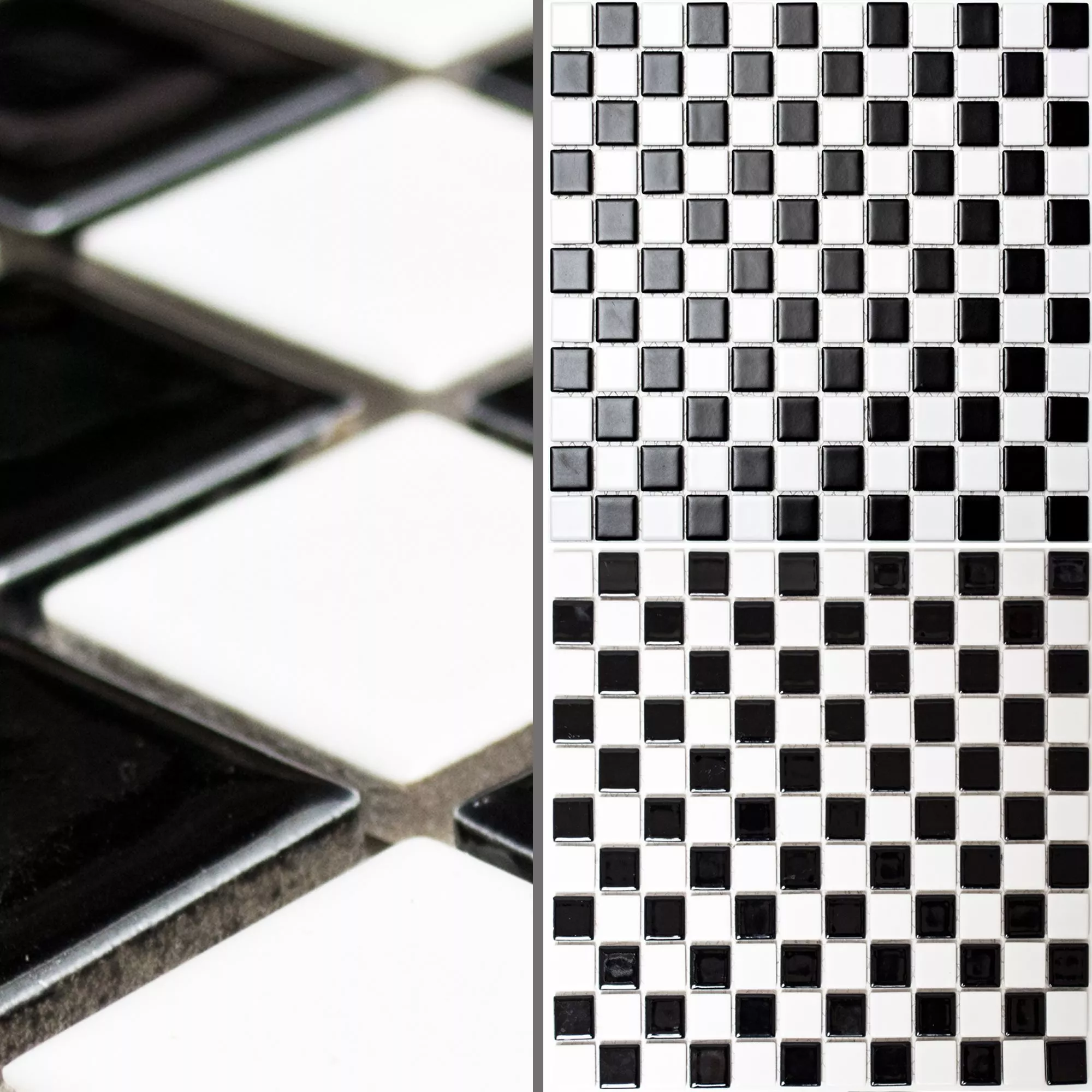 Mosaic Tiles Ceramic Chess Board