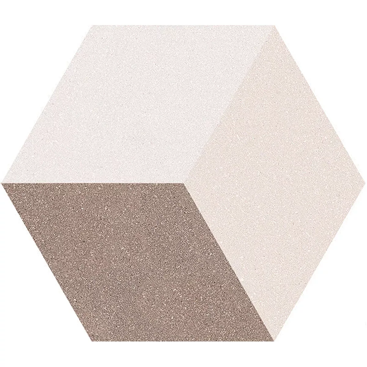 Porcelain Stoneware Tiles Novalima Hexagon 3D Cube Optic Decor 22,5 x 25,9cm Porcelain Stoneware Tiles Novalima Hexagon 3D Cube Optic Decor 22,5 x 25,9cm