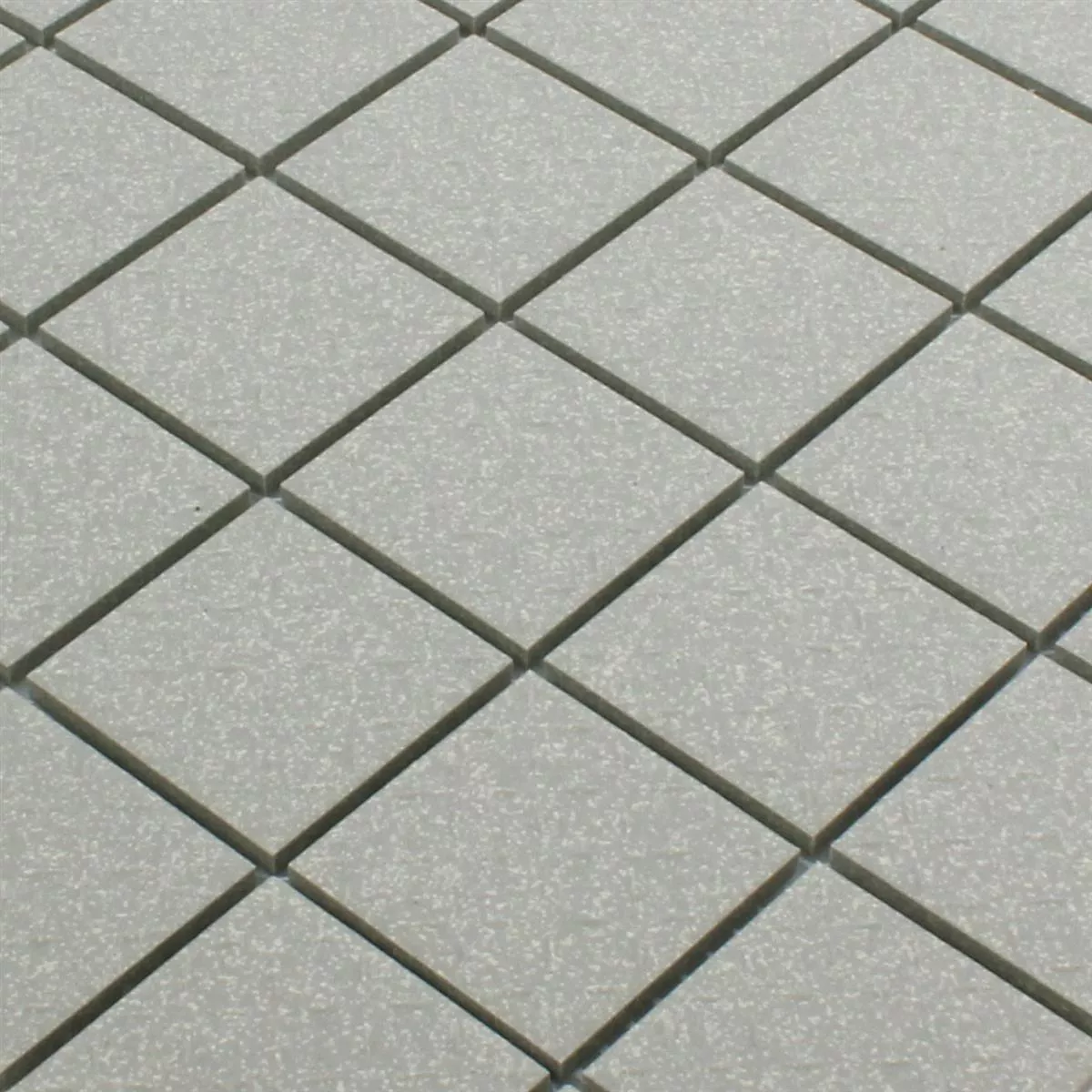 Mosaic Tiles Ceramic Grey Mat R11