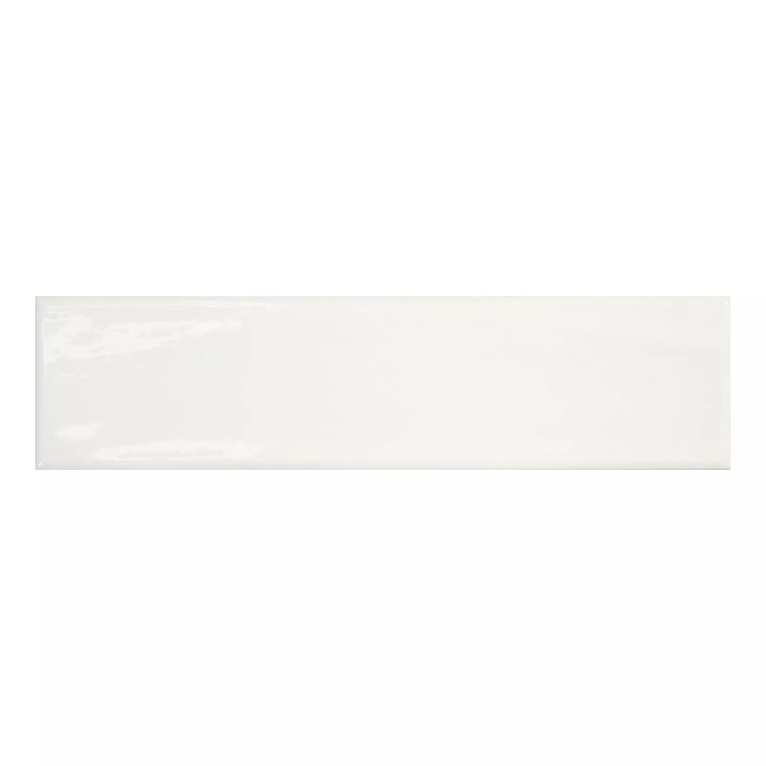 Capena Blanc Glossy Rustic 7,5x30 cm Blanco