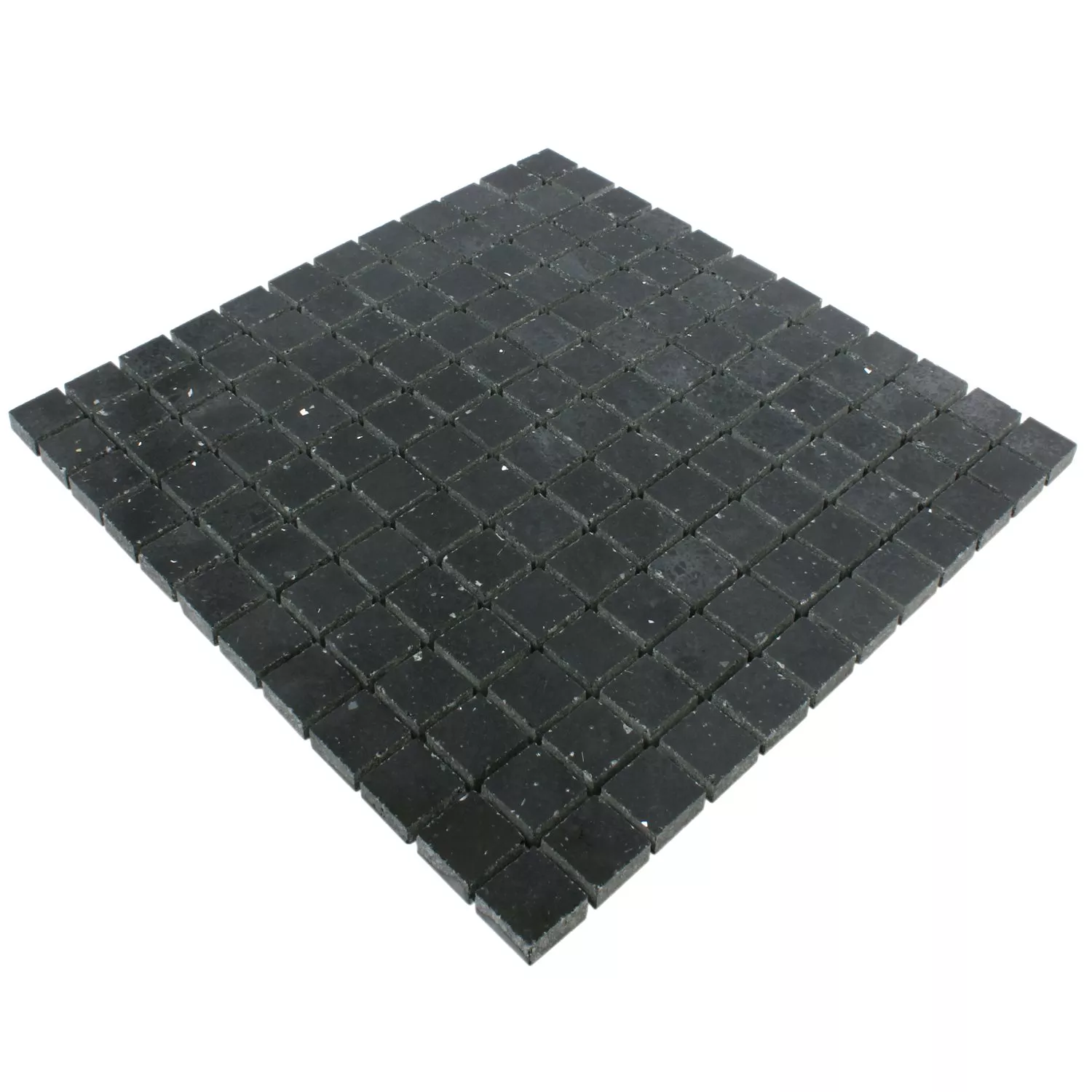 Mosaic Tiles Quartz Resin Black 23