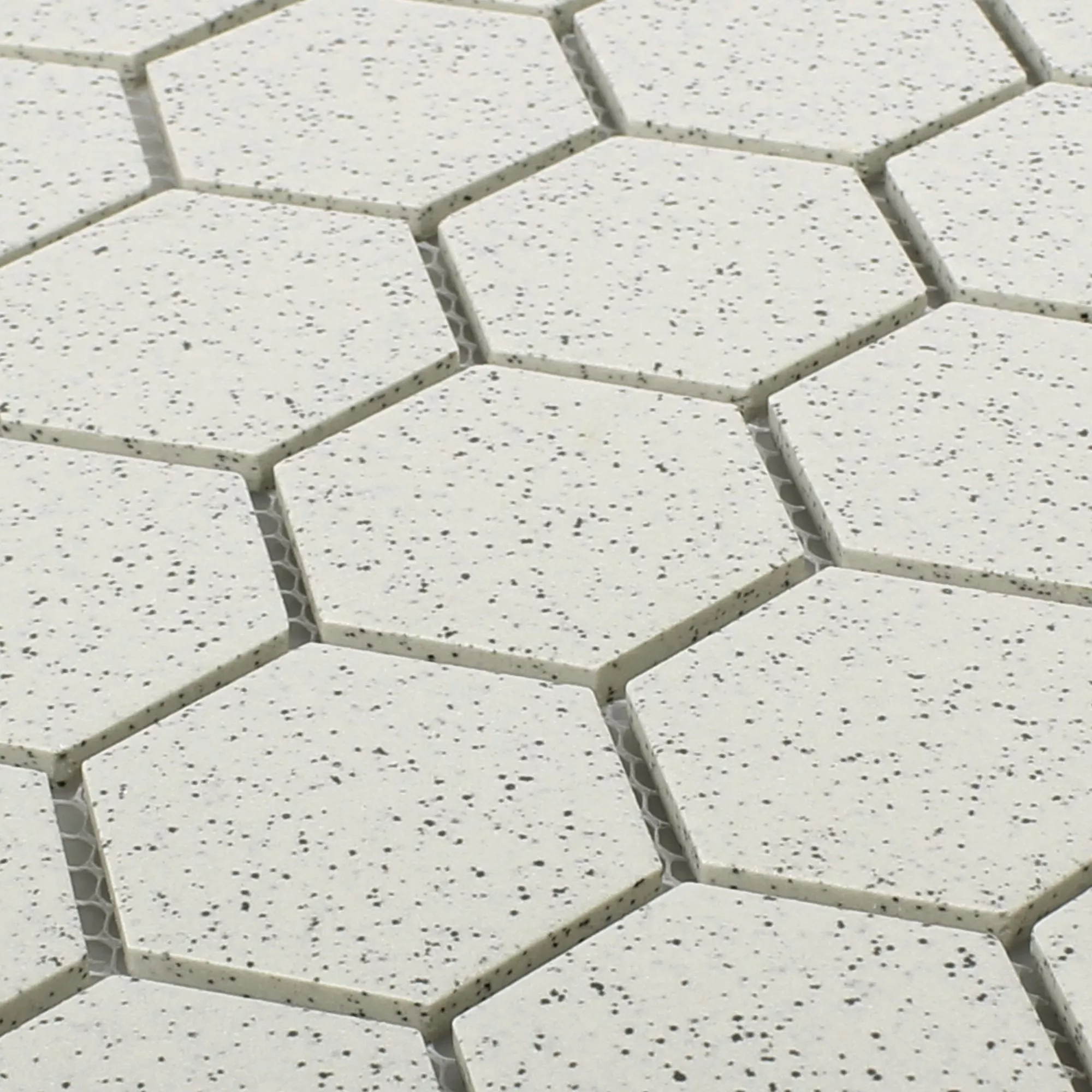 Ceramic Mosaic Tiles Luanda Beige Hexagon 51