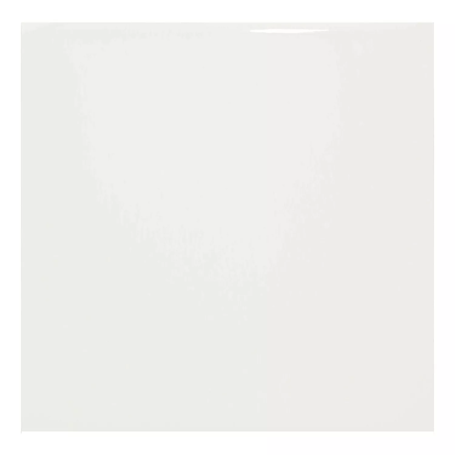 Metro tile Blanc Glossy 15x15 cm Without Facet Miona Blanco