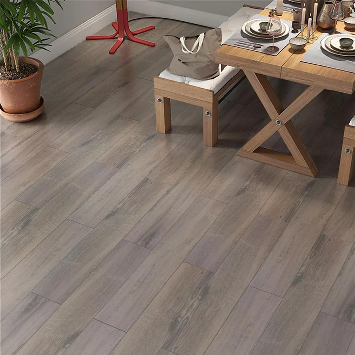 Floor Tiles Wood Optic Fullwood 20x120cm