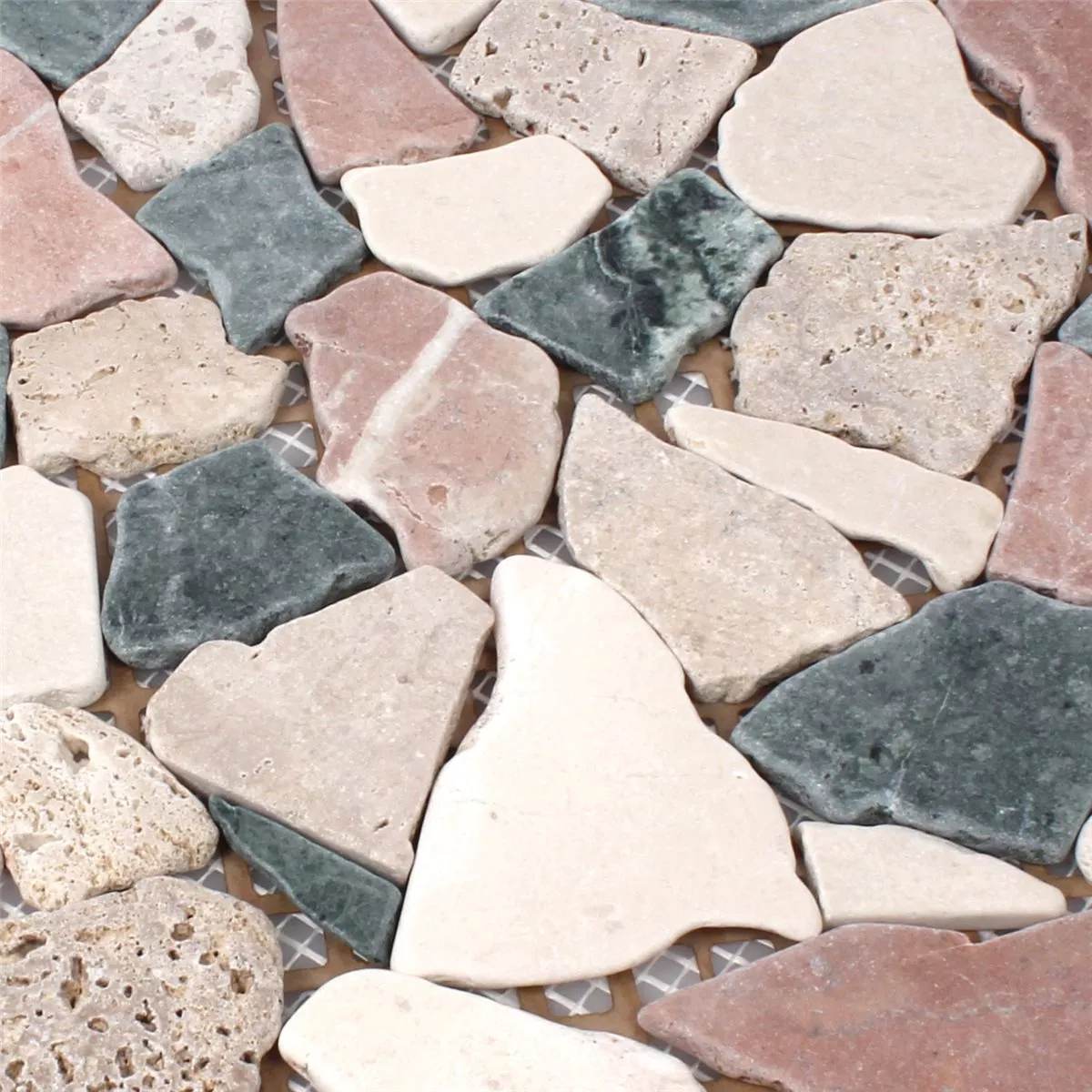 Sample Mosaic Tiles Broken Marble Multi