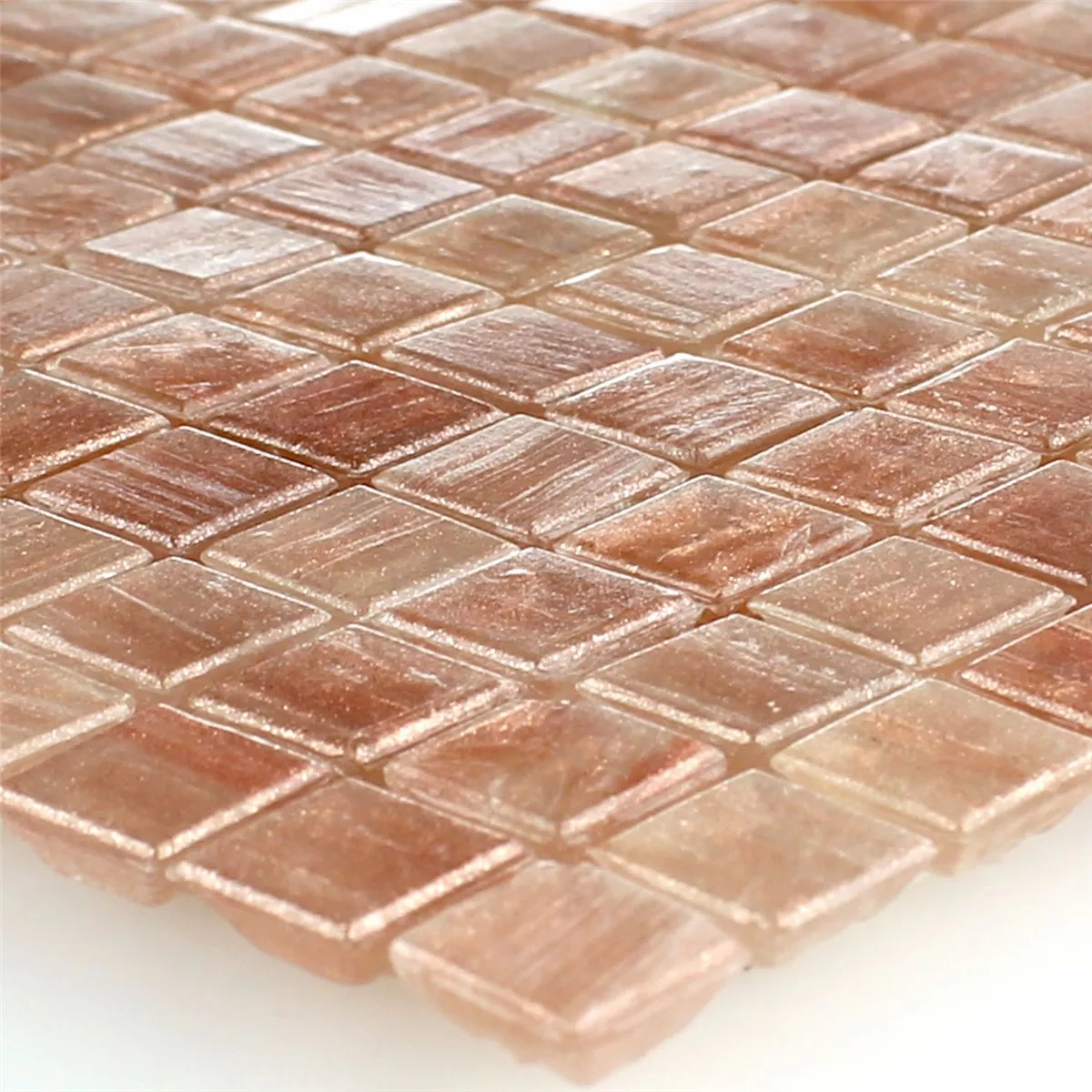 Mosaic Tiles Trend-Vi Glass Brillante 222 10x10x4mm Mosaic Tiles Trend-Vi Glass Brillante 222 10x10x4mm