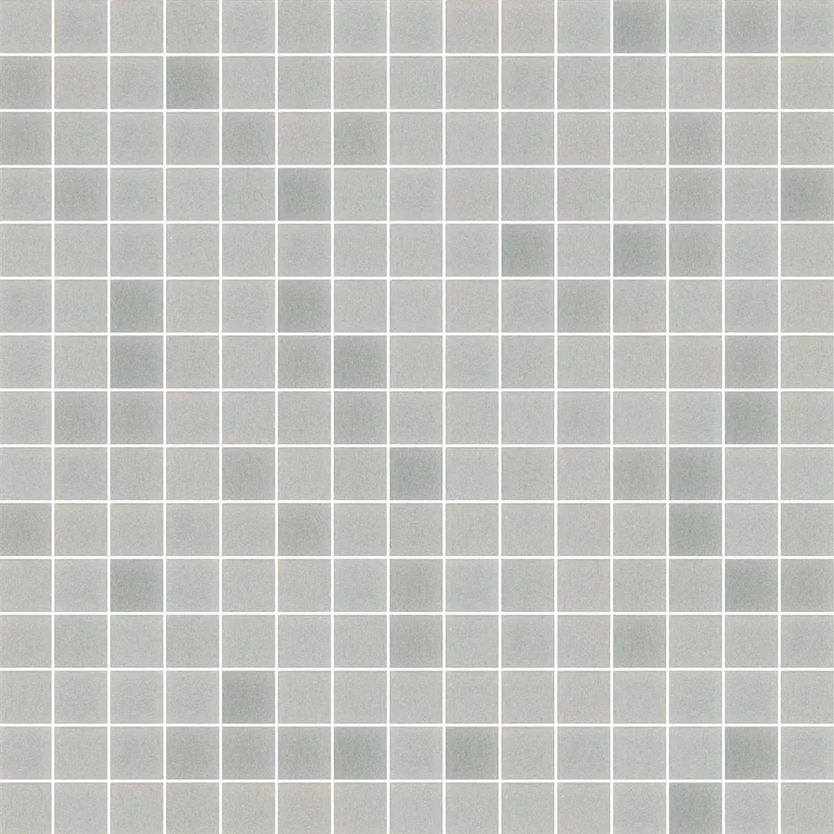 Glass Mosaic Tile Trend-Vi Vitreo 151 Grey 20x20mm