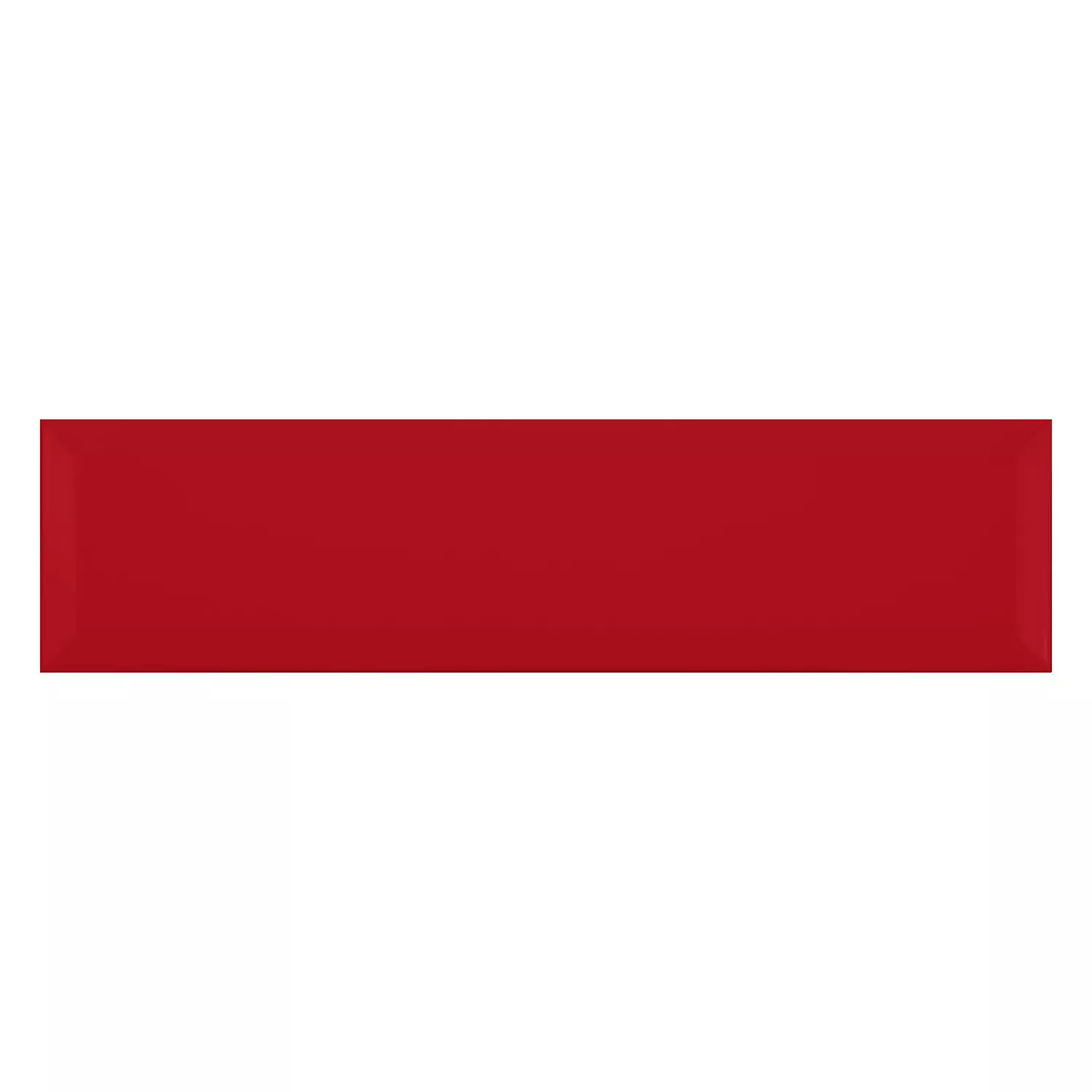 Metro tile Red Mat 7,5x30 cm Facet Freiberg Fuego