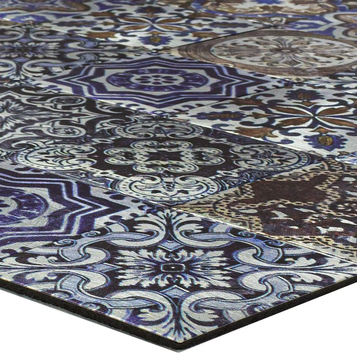 Mosaic Tiles Metal Retro Livorno Self Adhesive Mosaic Tiles Metal Retro Livorno Self Adhesive