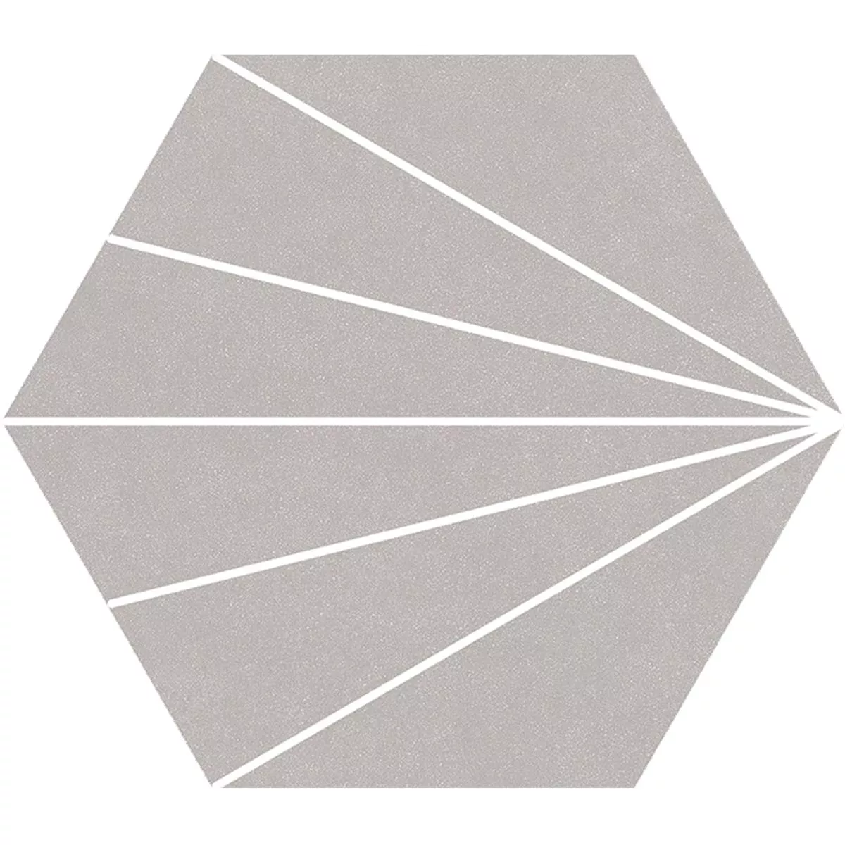 Porcelain Stoneware Tiles Millennium Hexagon 3D Optic Light Grey 22,5 x 25,9cm Porcelain Stoneware Tiles Millennium Hexagon 3D Optic Light Grey 22,5 x 25,9cm