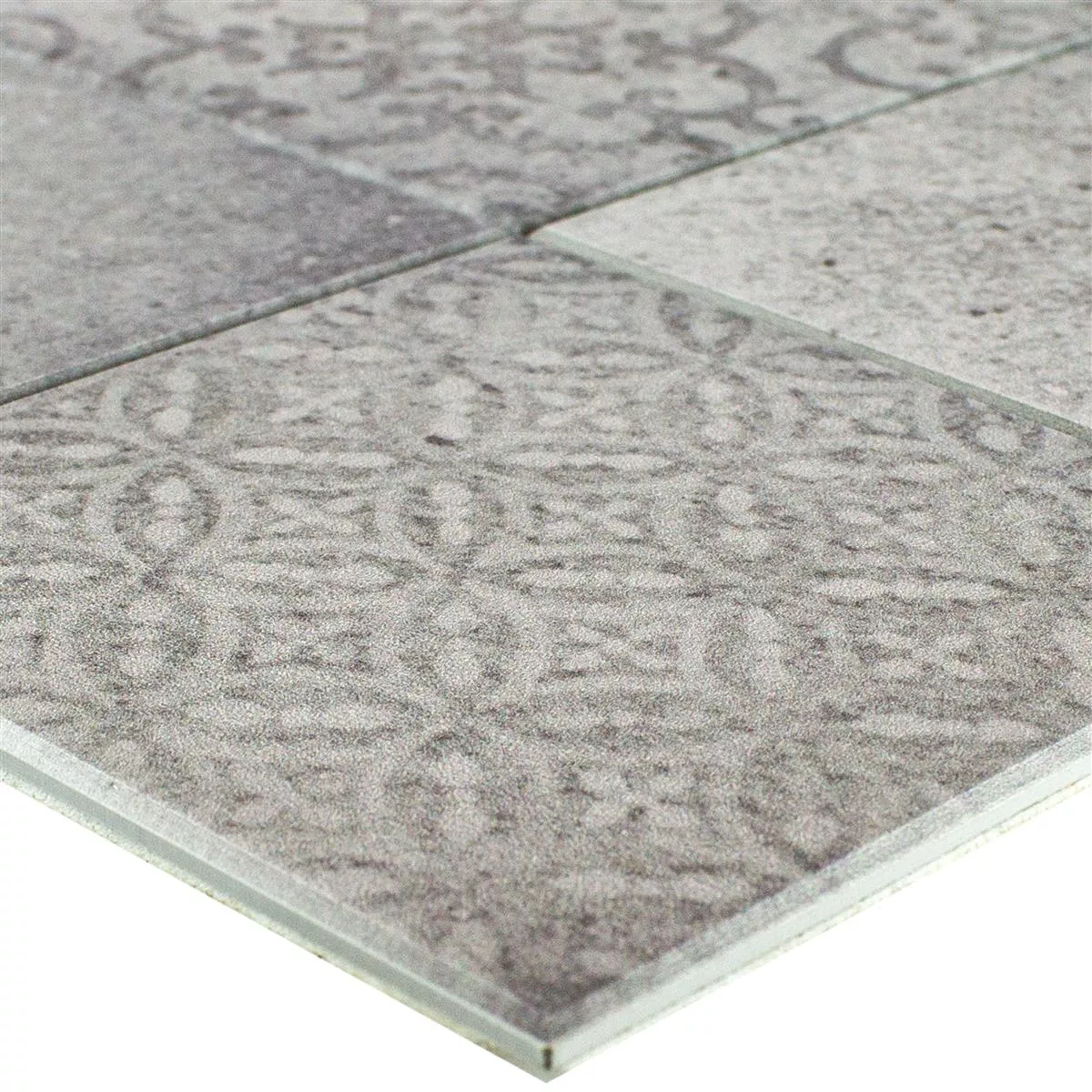 Vinyl Mosaic Tiles Stowe Self Adhesive Stone Optic Grey