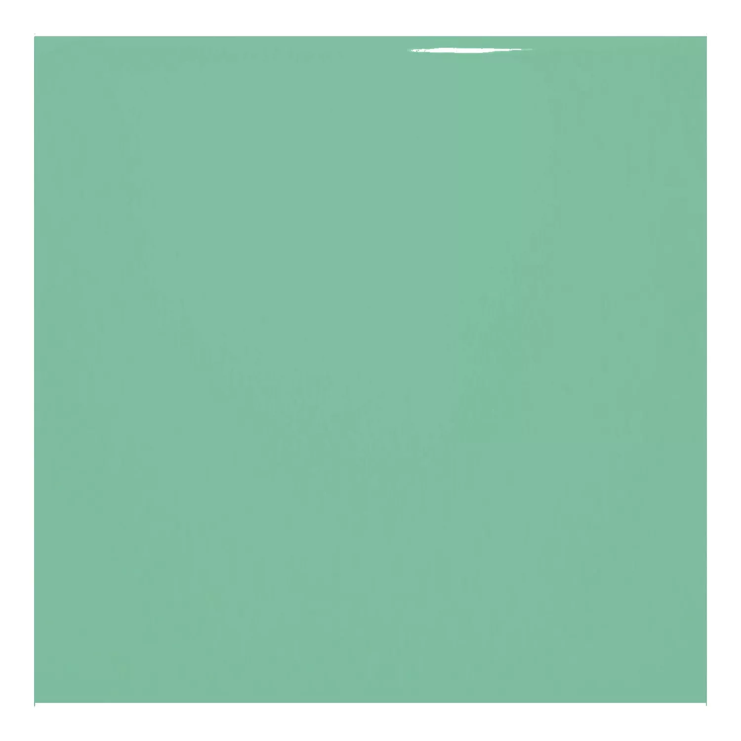 Metro tile Green Glossy 10x10 cm Without Facet Freyburg Manzana