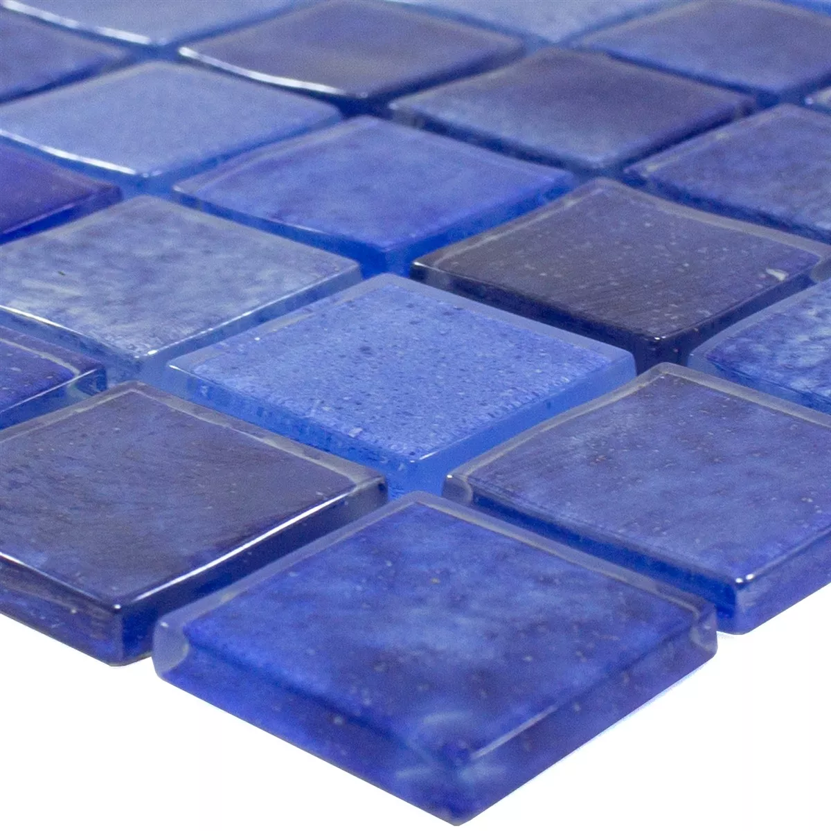 Glass Mosaic Ayanos Blue 23x23x4 mm