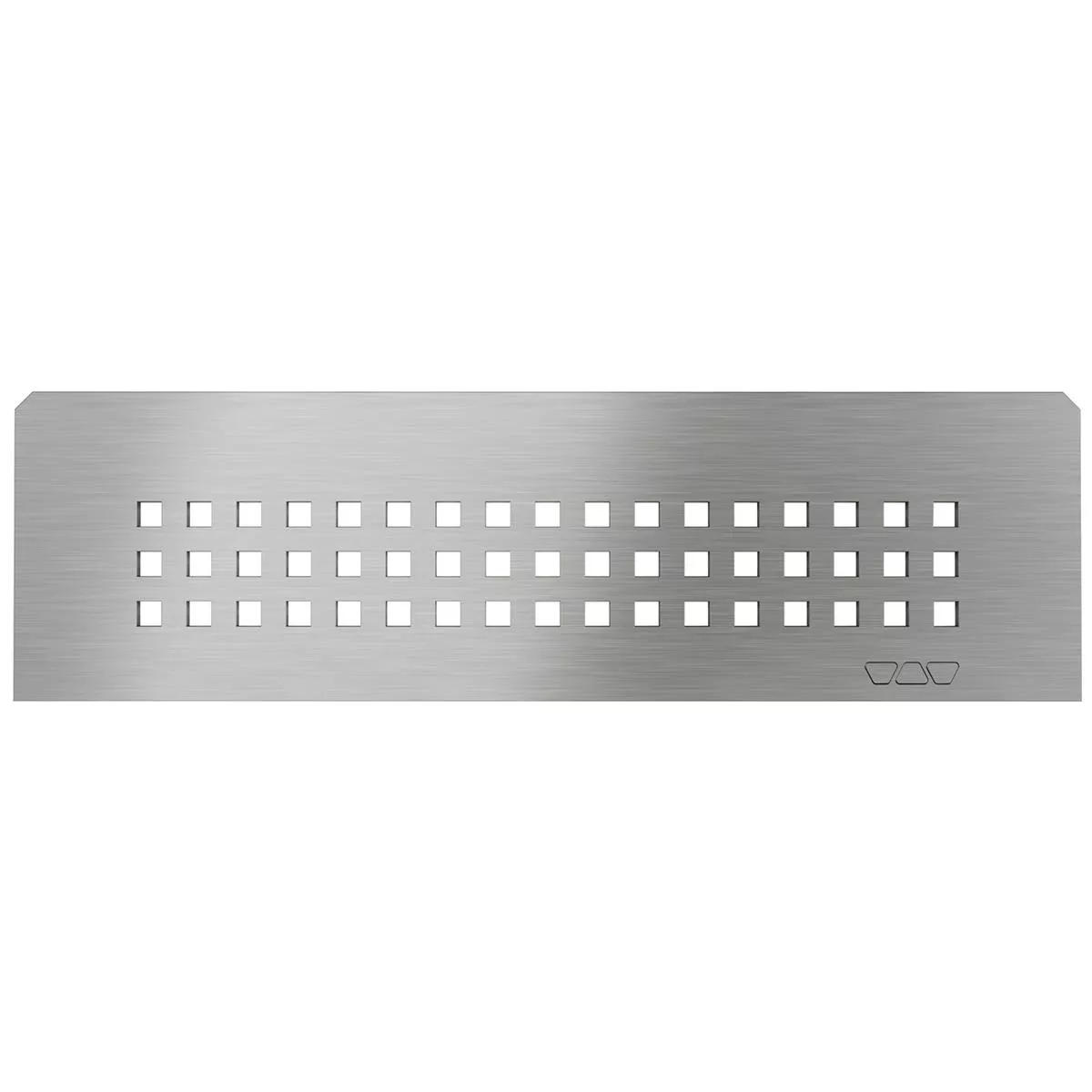 Niche wall shelf Schlüter rectangular 30x8.7cm Square silver