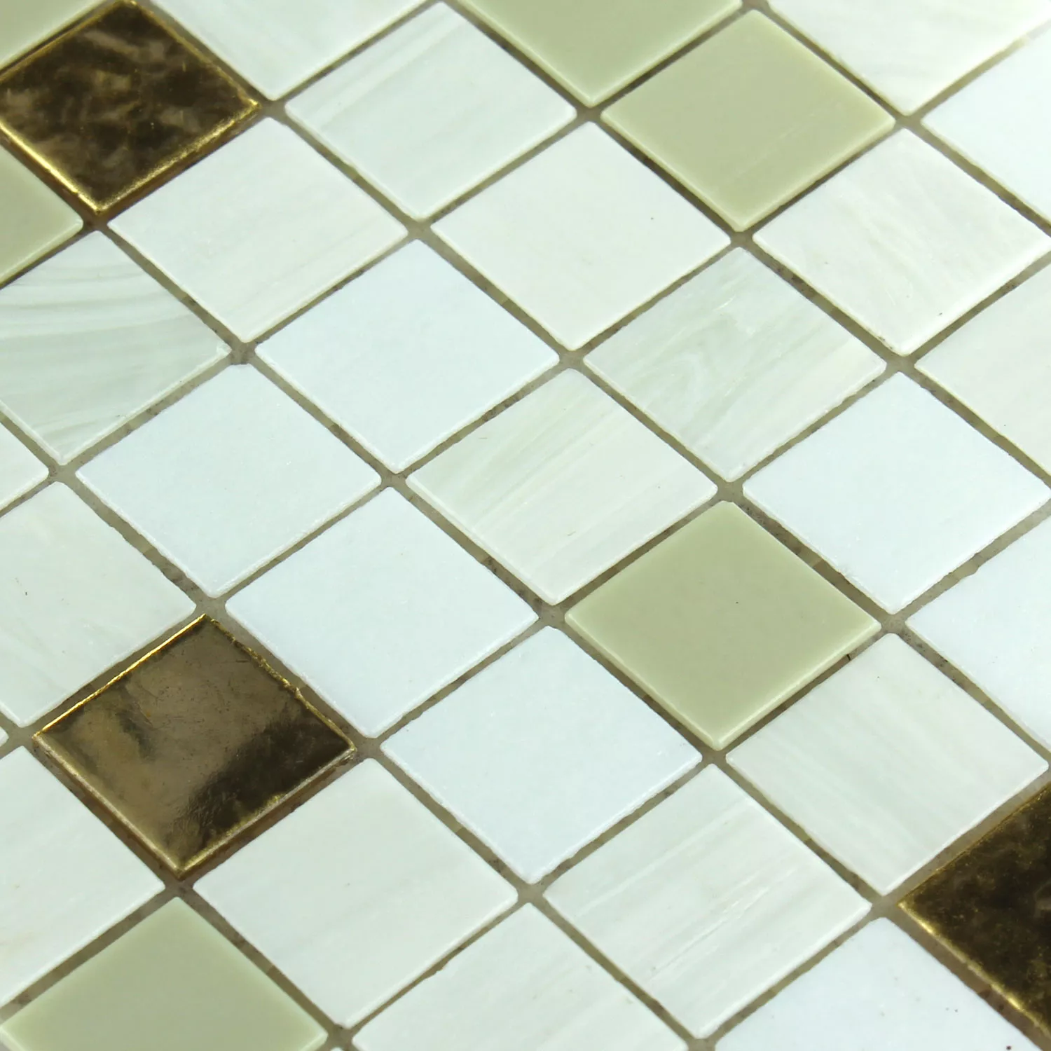 Mosaic Tiles Trend-Vi Glass Creamy