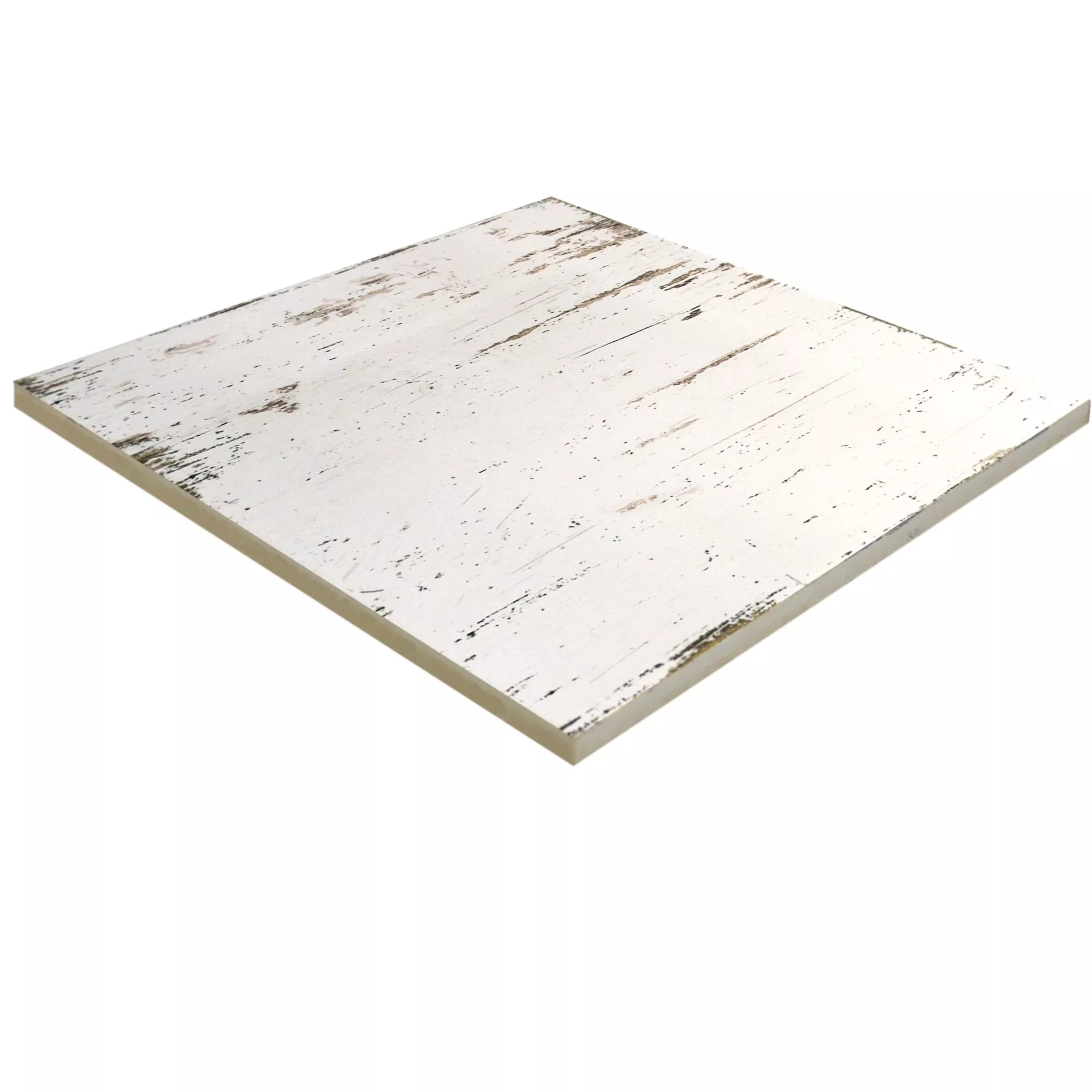 Floor Tiles Vintage Wood R10 White 18,5x18,5cm