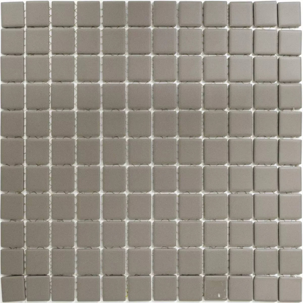 Sample Ceramic Mosaic Miranda Non-Slip Grey Unglazed Q25
