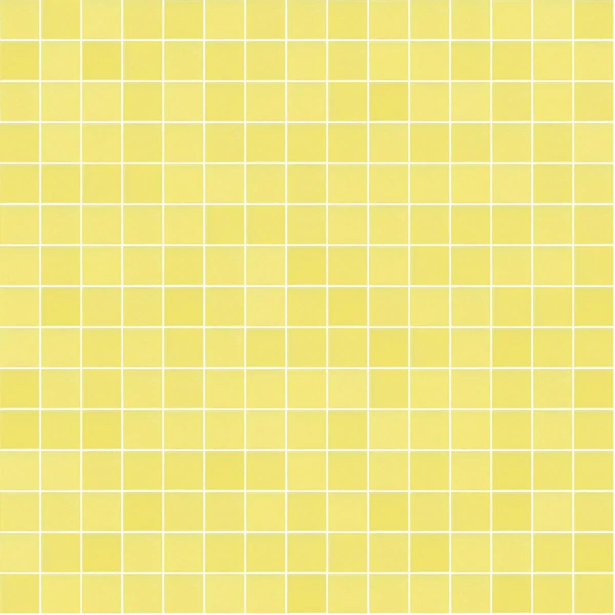 Glass Mosaic Tile Trend-Vi Vitreo 195 Yellow 20x20mm