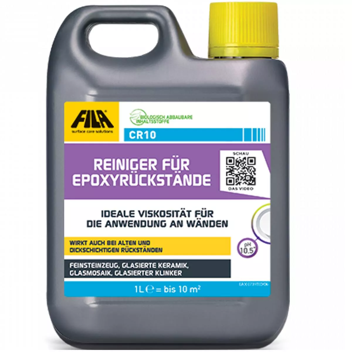 Fila CR10 Cleaner for epoxy grout 1 litre